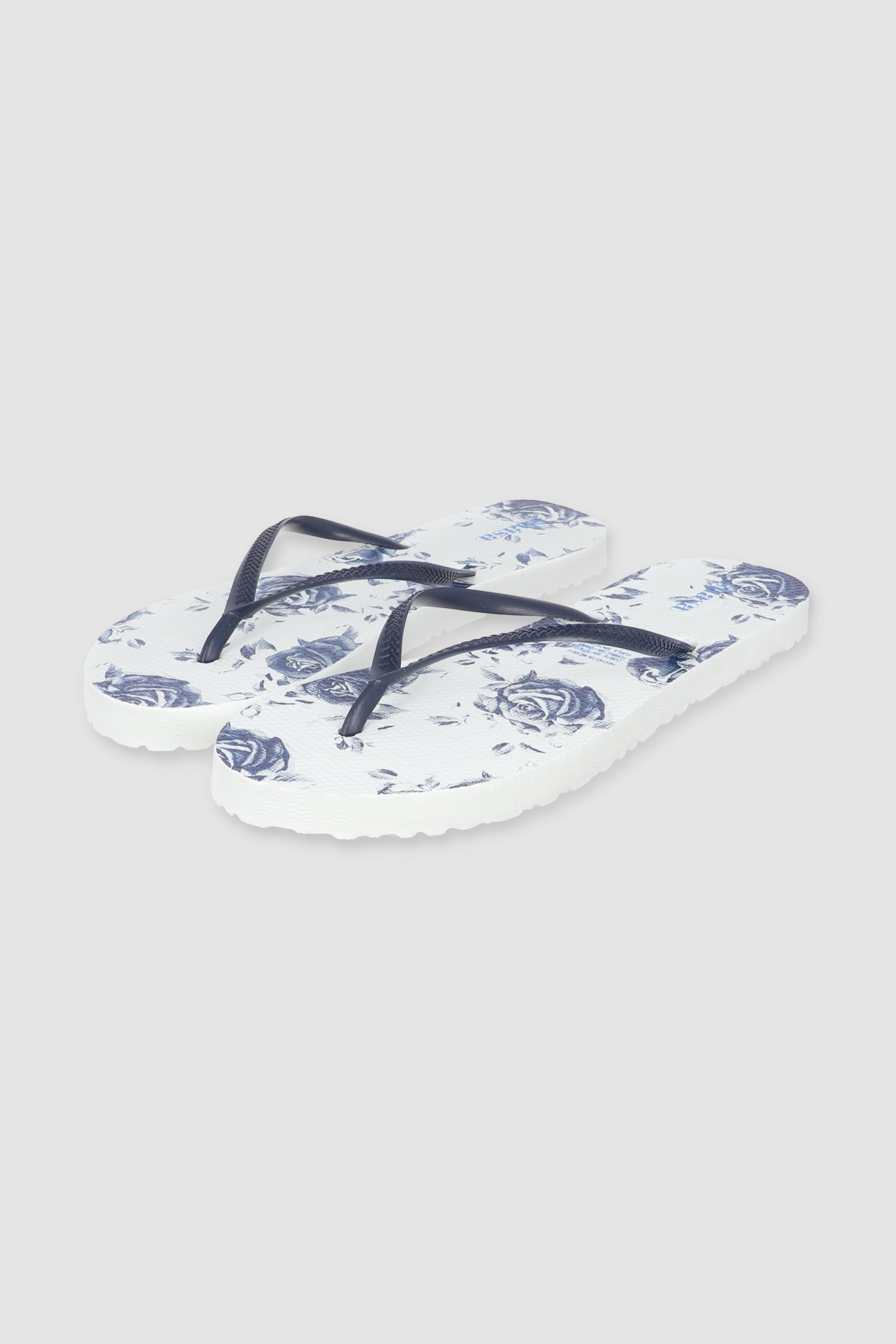 FLIP FLOP ROSAS AZUL