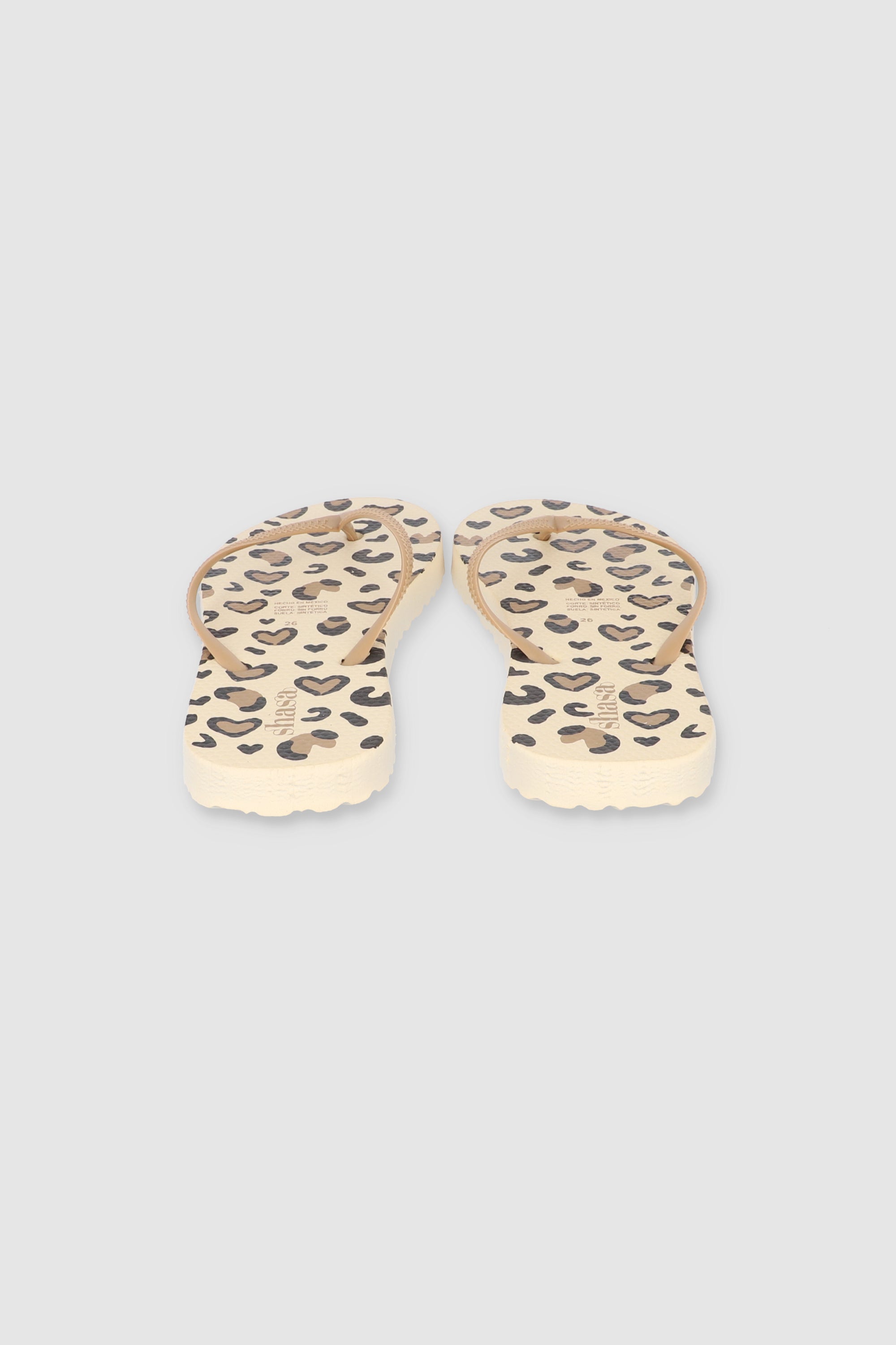 FLIP FLOP ANIMAL PRINT CAFE