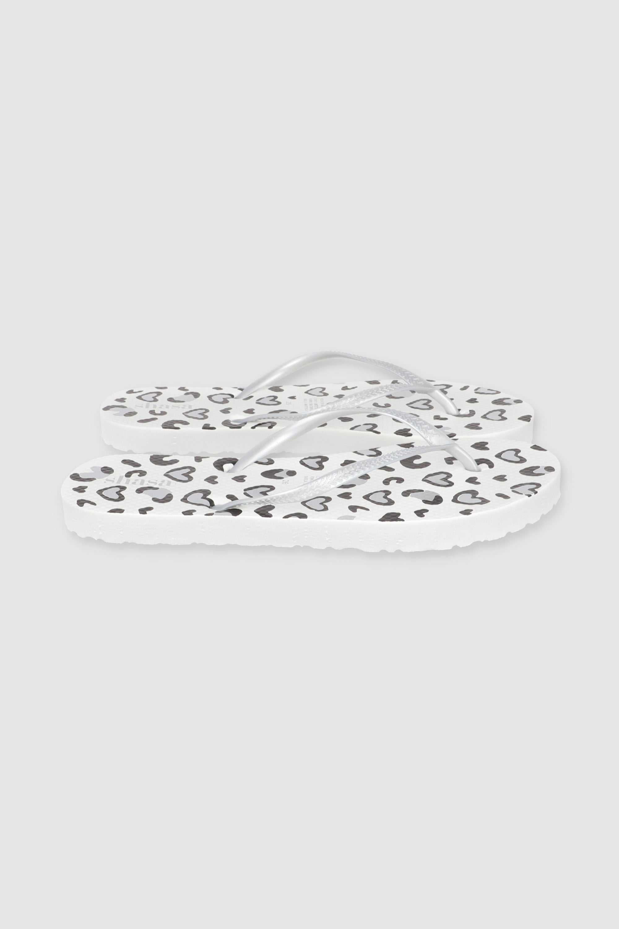 FLIP FLOP ANIMAL PRINT NEGRO