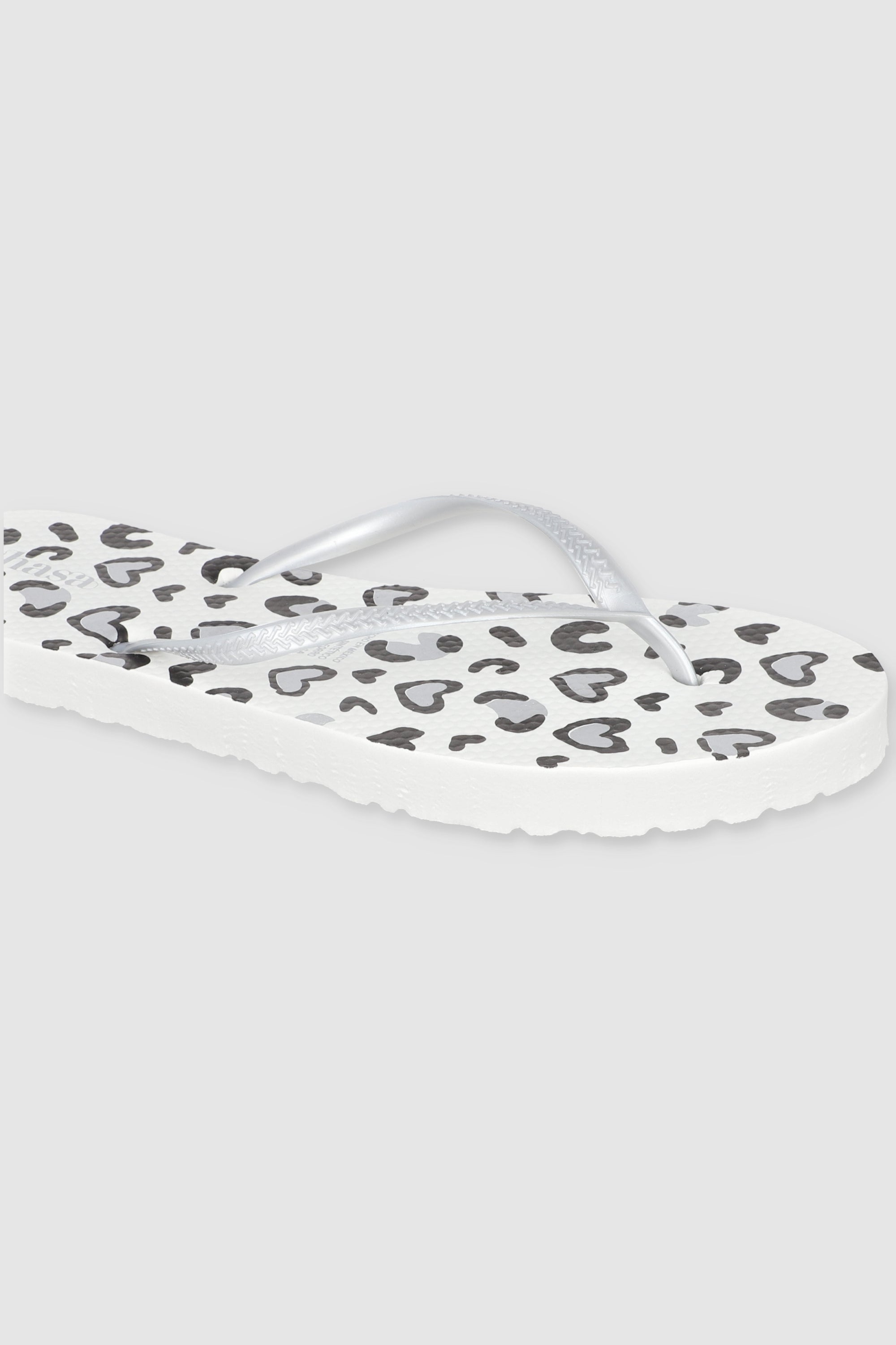 FLIP FLOP ANIMAL PRINT NEGRO