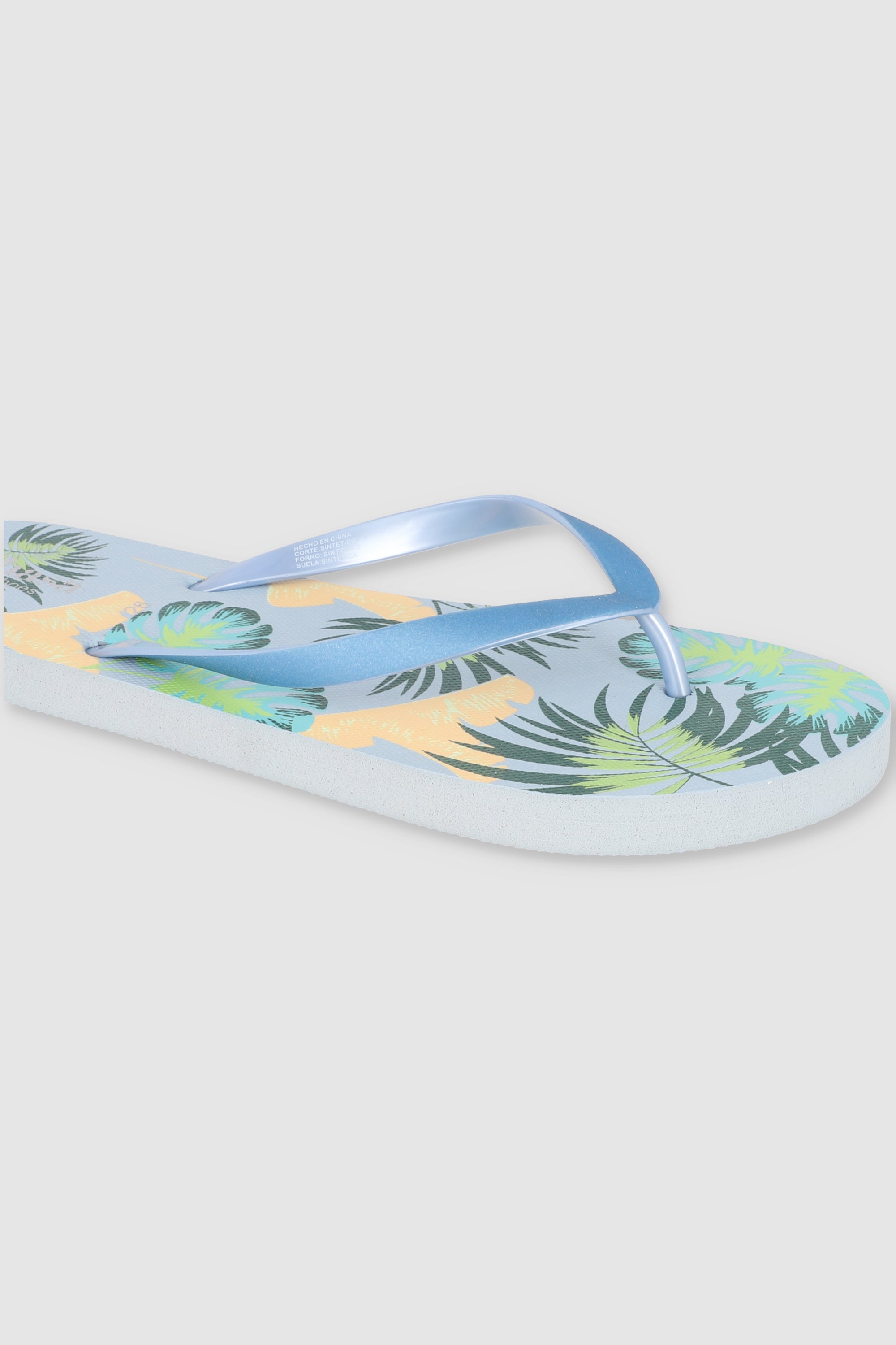 FLIP FLOPS FLOR TROPICAL LILA