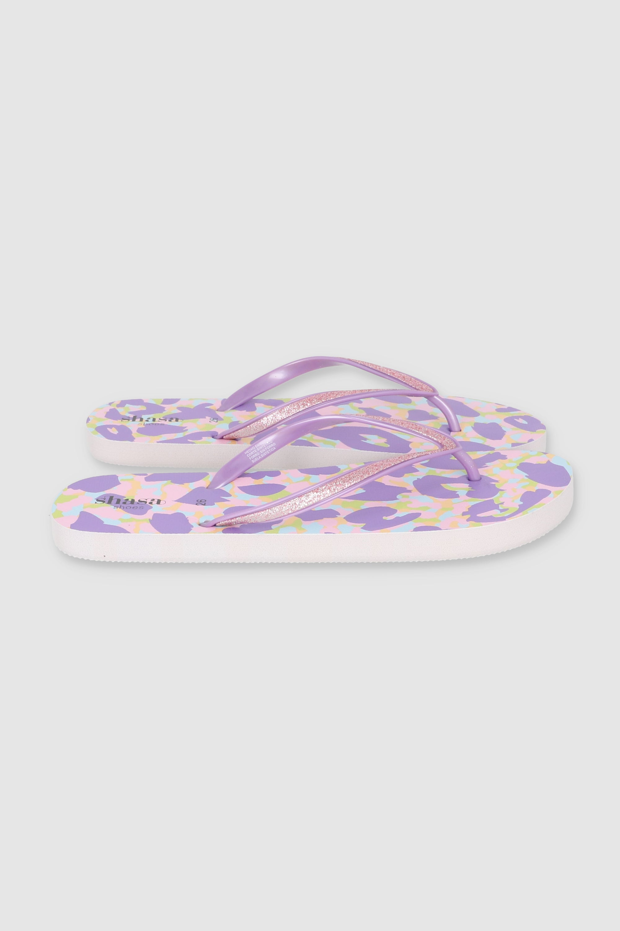 FLIP FLOPS LEOPARDO COLORES ROSA