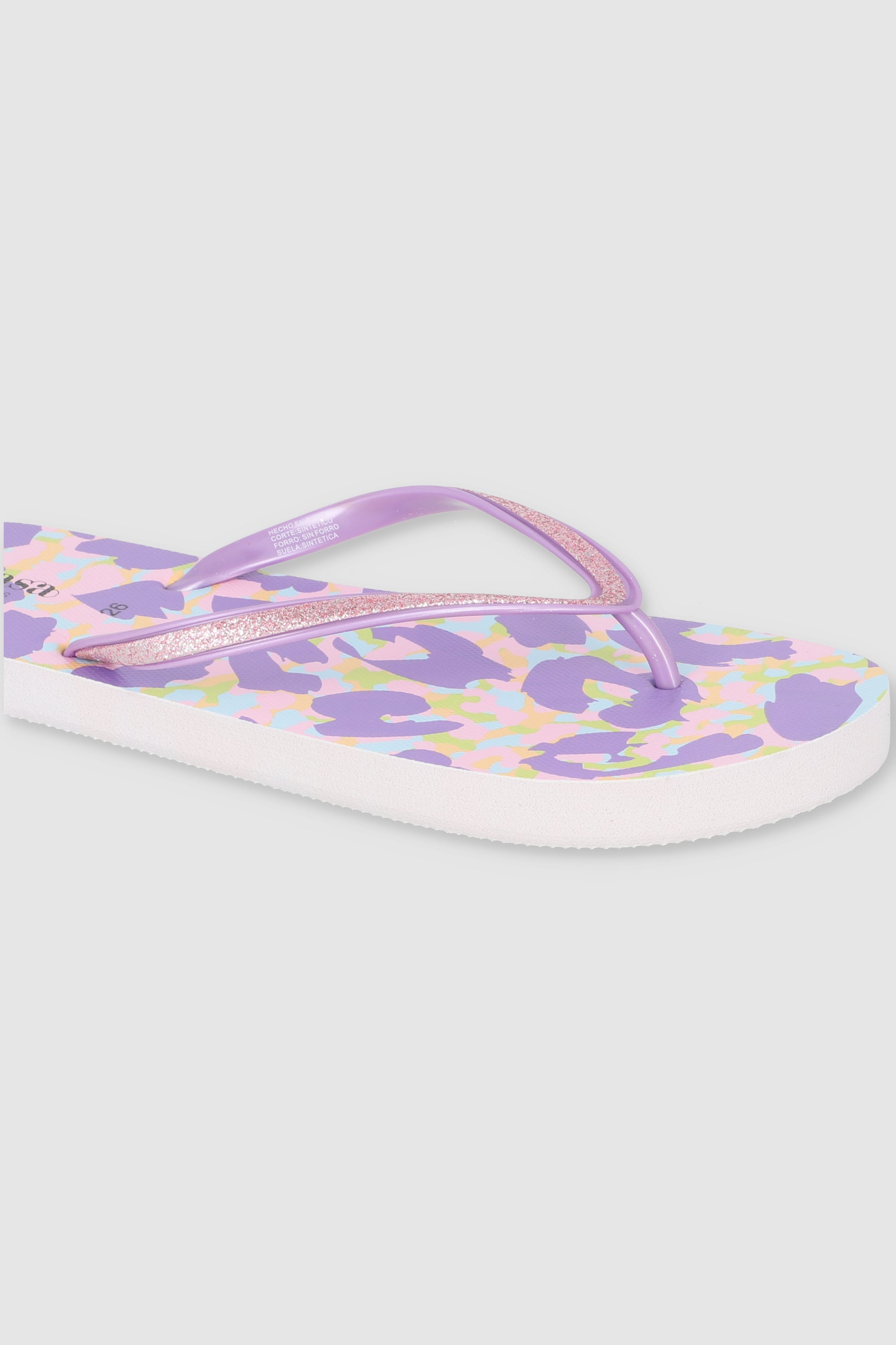 FLIP FLOPS LEOPARDO COLORES ROSA