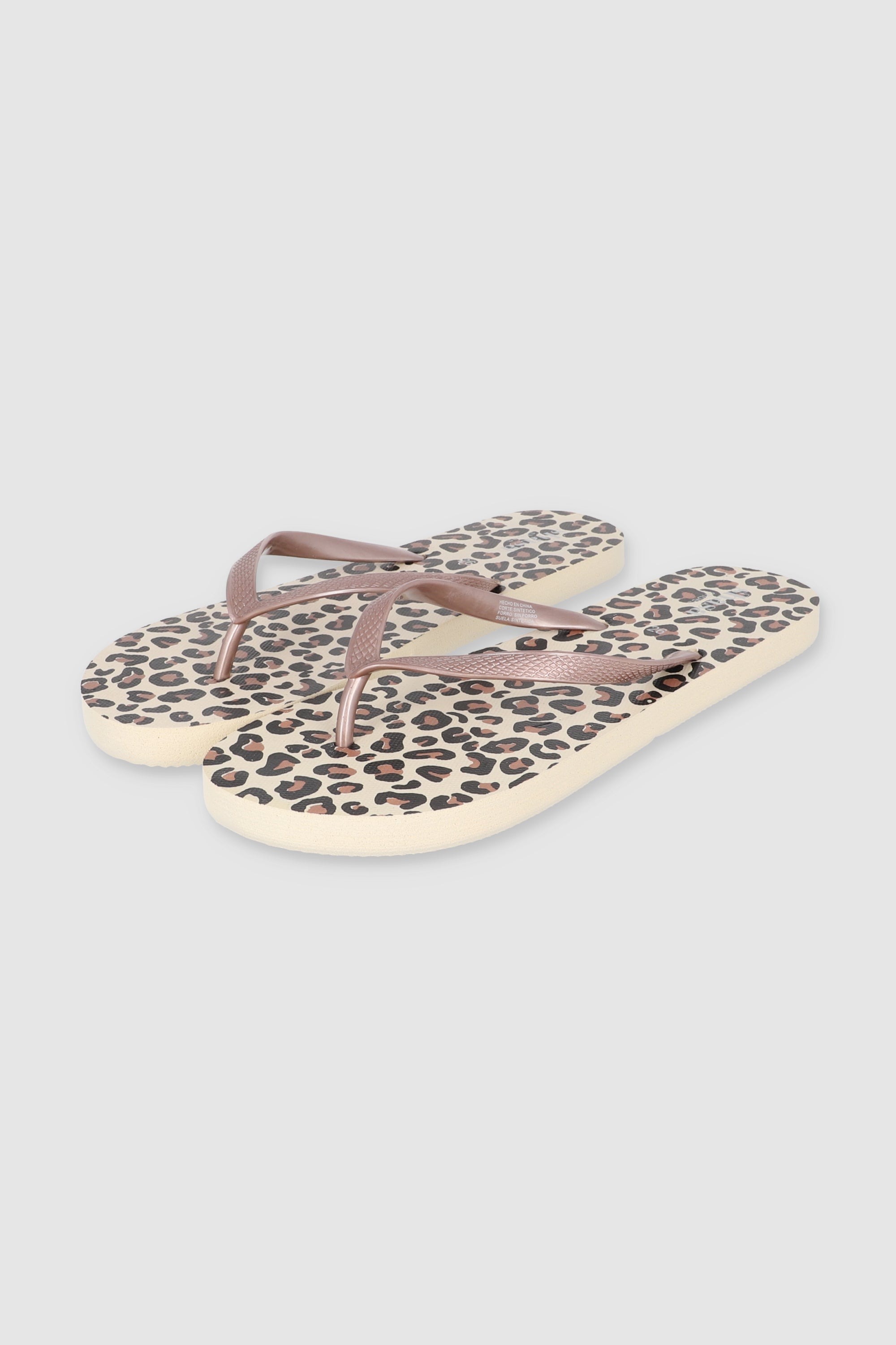 FLIP FLOPS ANIMAL PRINT CAFE