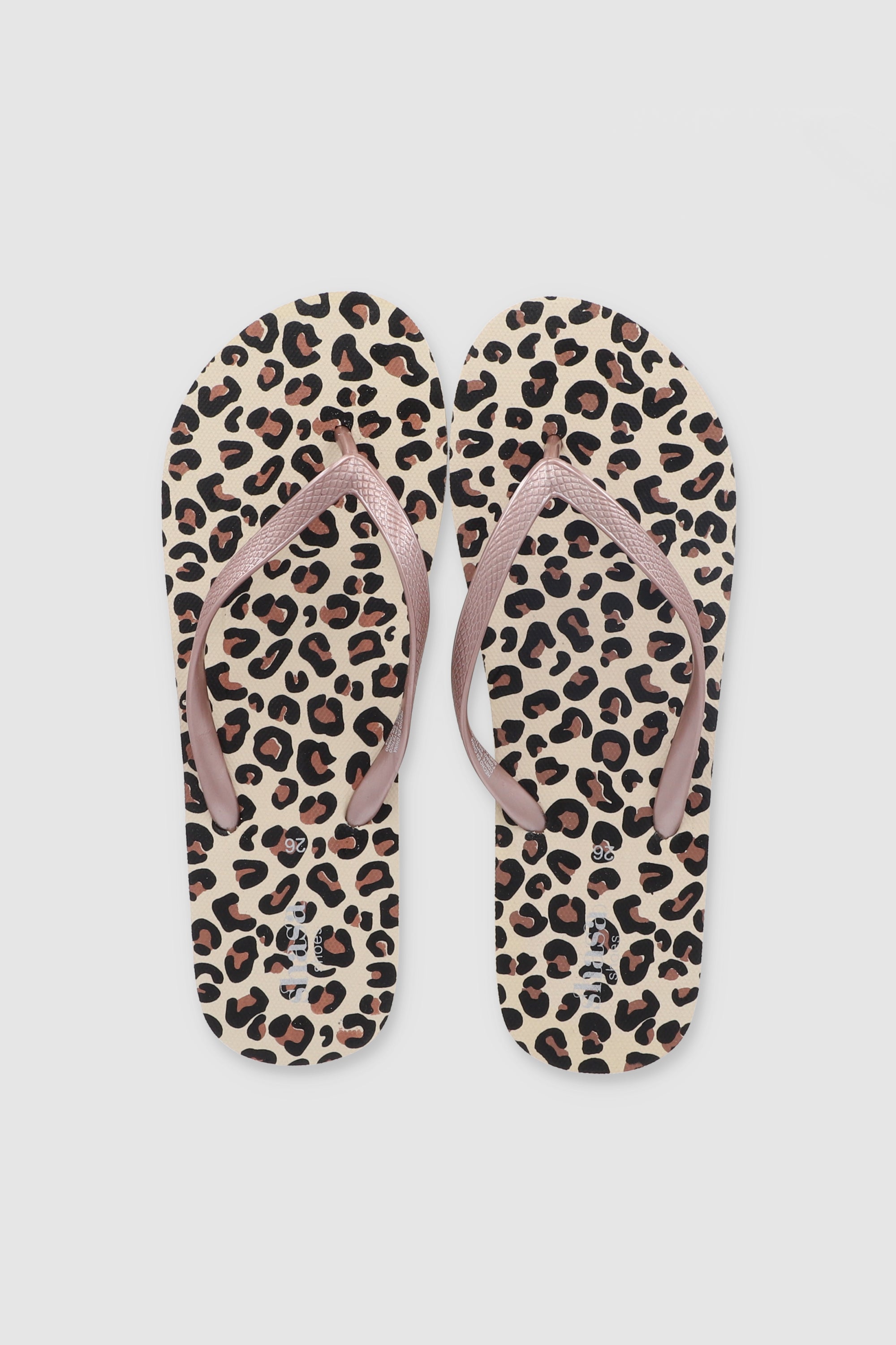 FLIP FLOPS ANIMAL PRINT CAFE