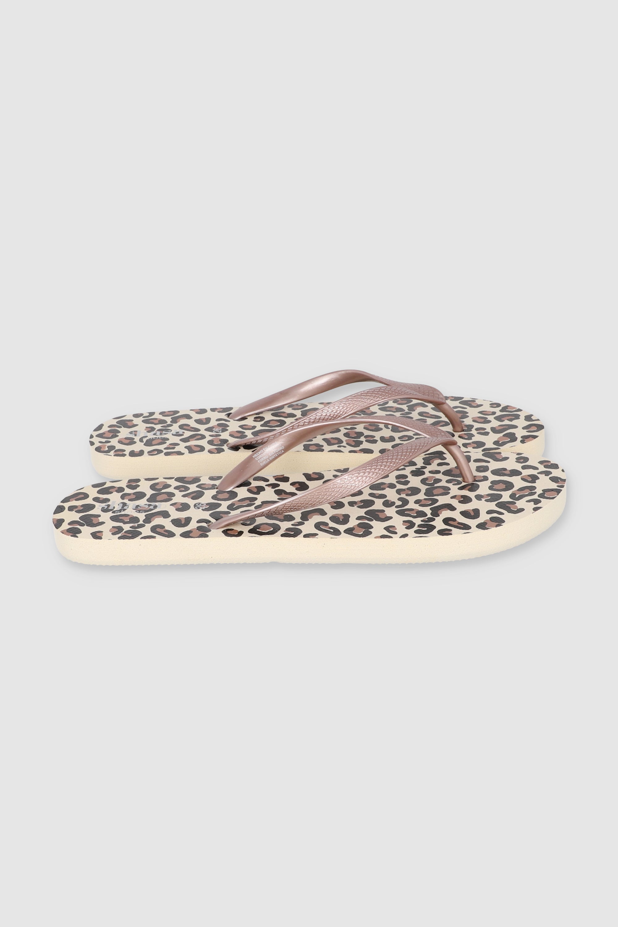 FLIP FLOPS ANIMAL PRINT CAFE