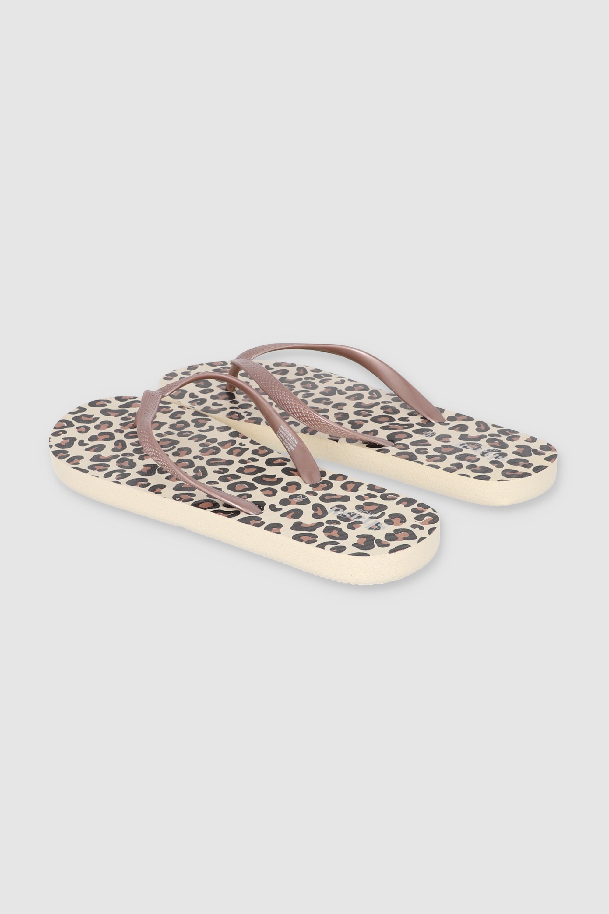 FLIP FLOPS ANIMAL PRINT CAFE