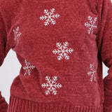 Sueter navideño copos