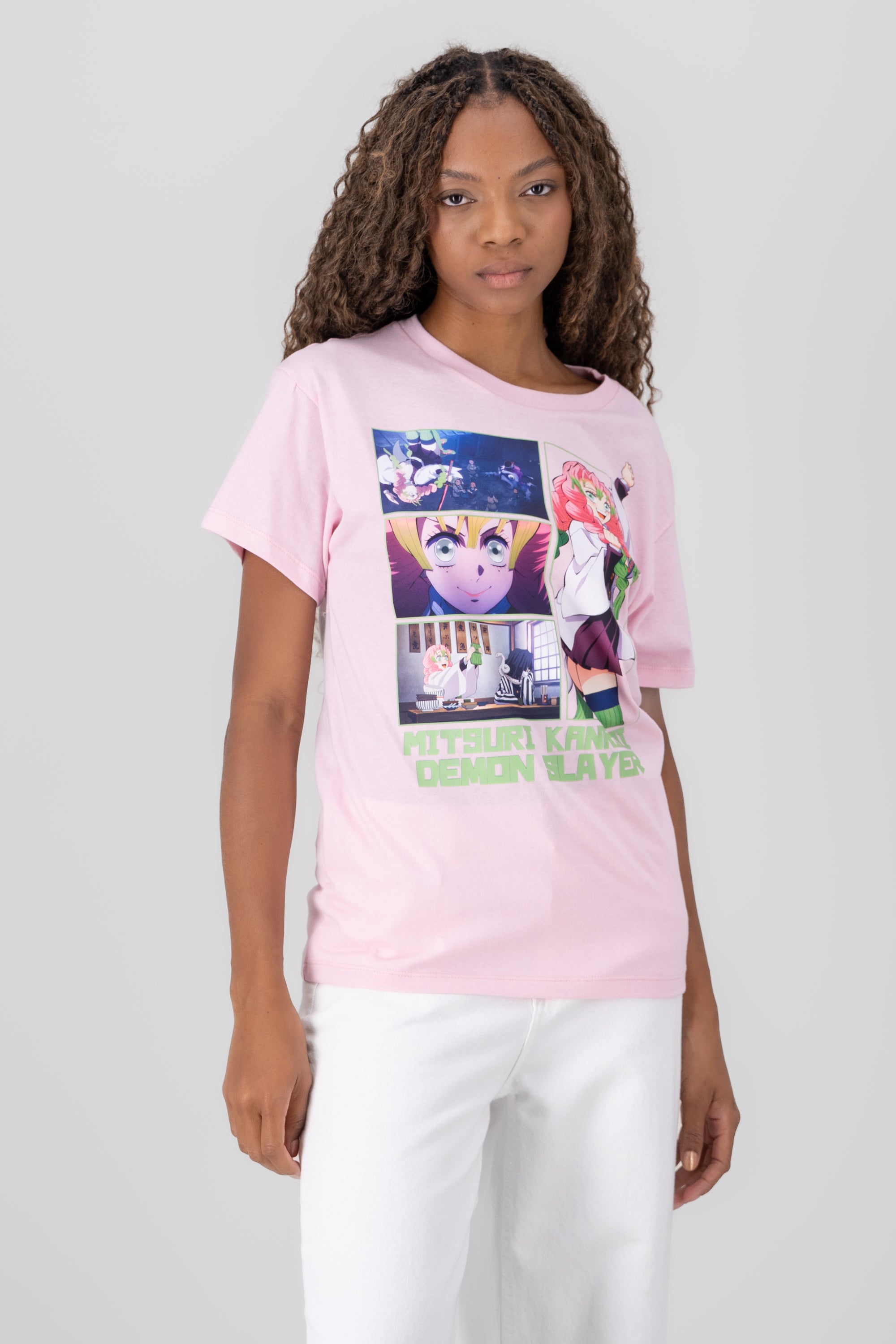 Playera mitsuri demons ROSA