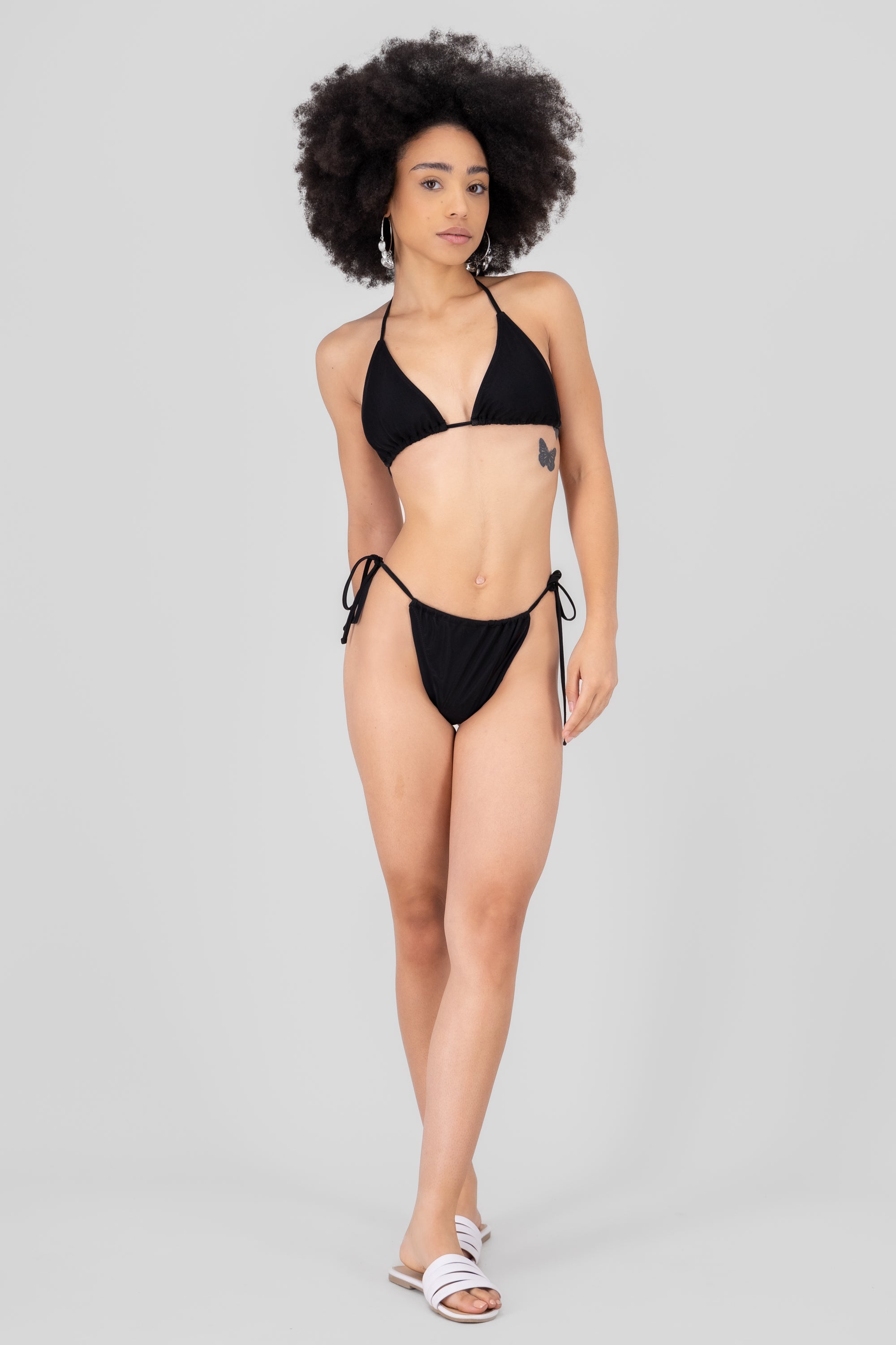 Bikini mesh ajustable NEGRO