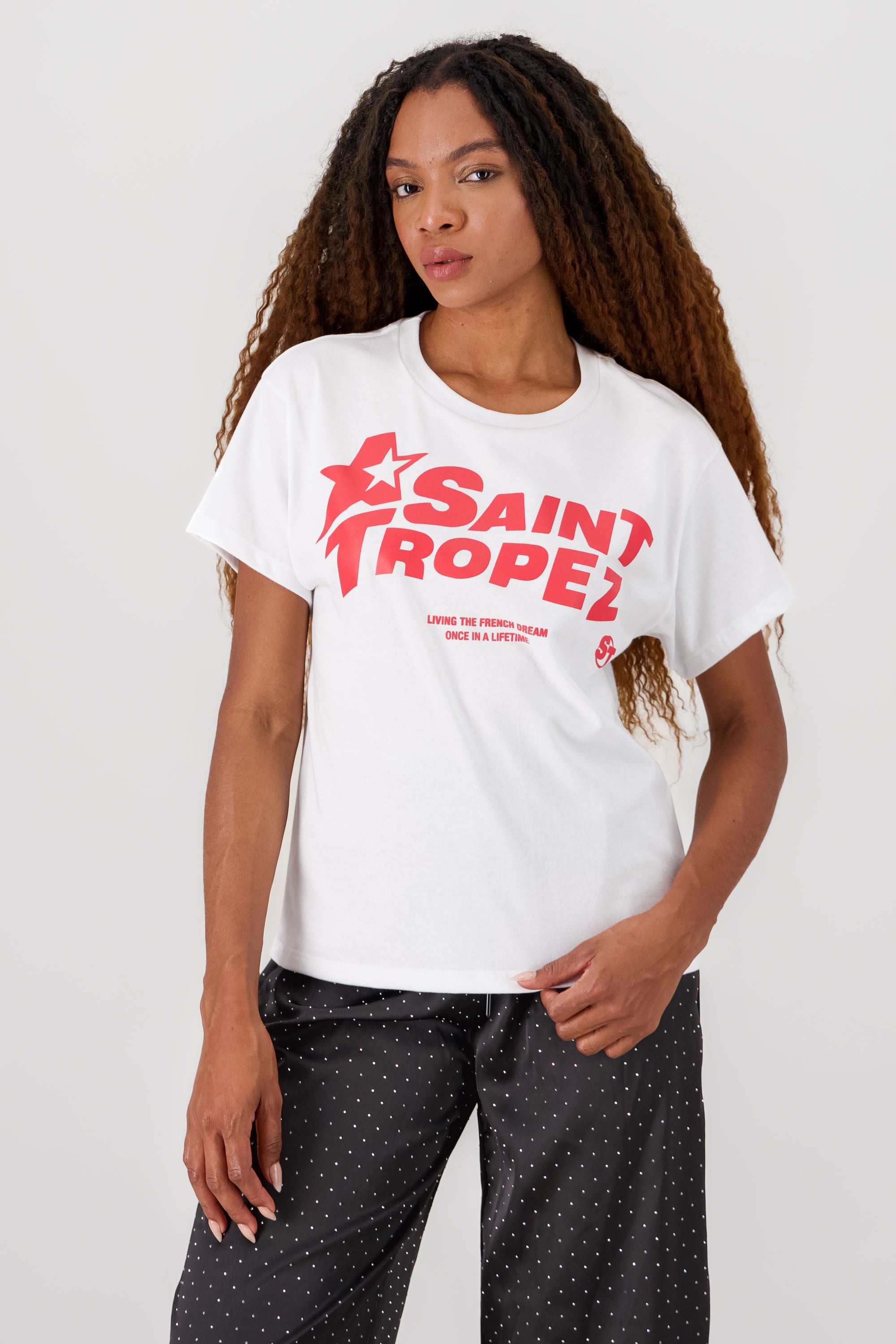 Tshirt Saint Tropez estrella HYPSTERS ROJO