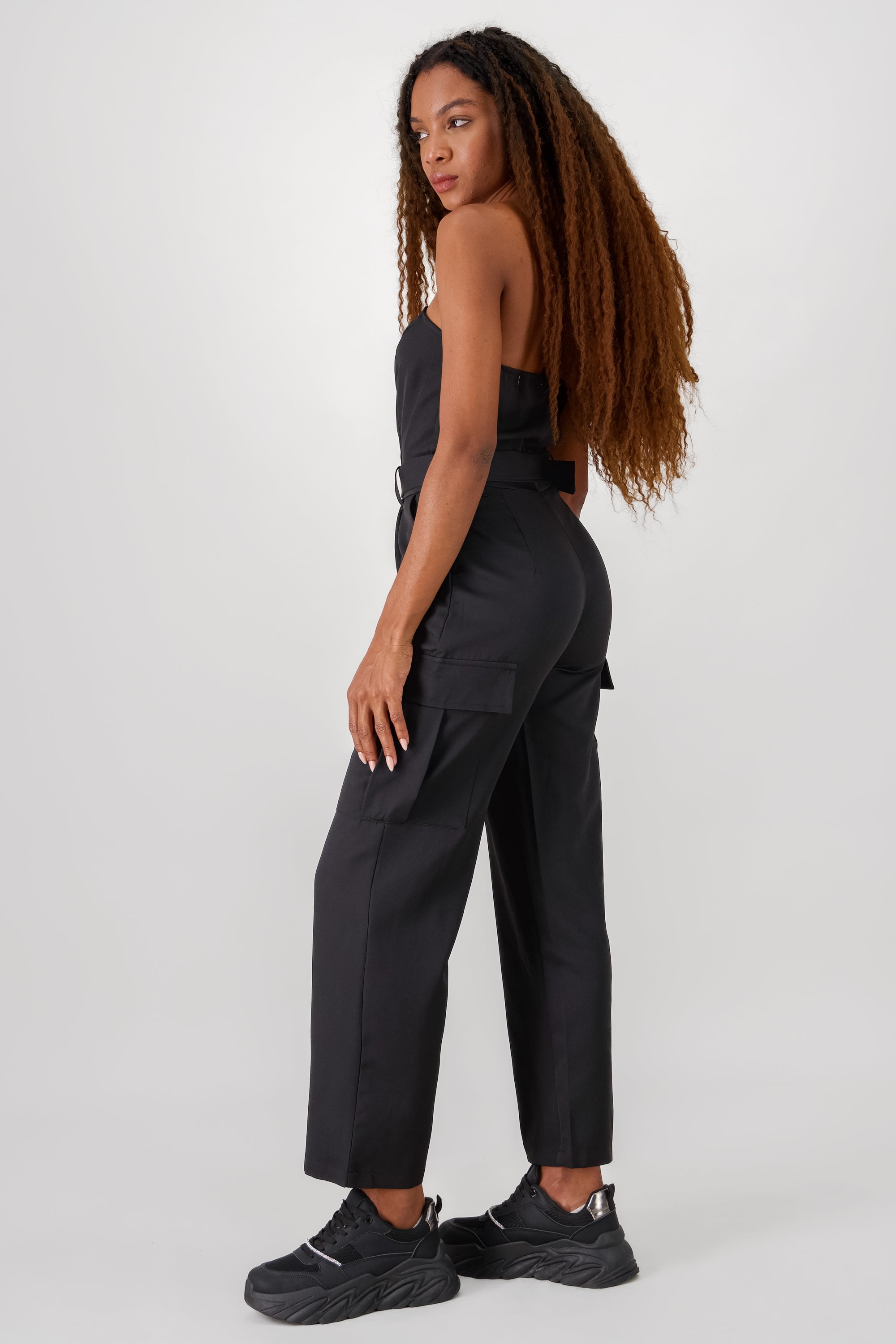 Jumpsuit cargo NEGRO