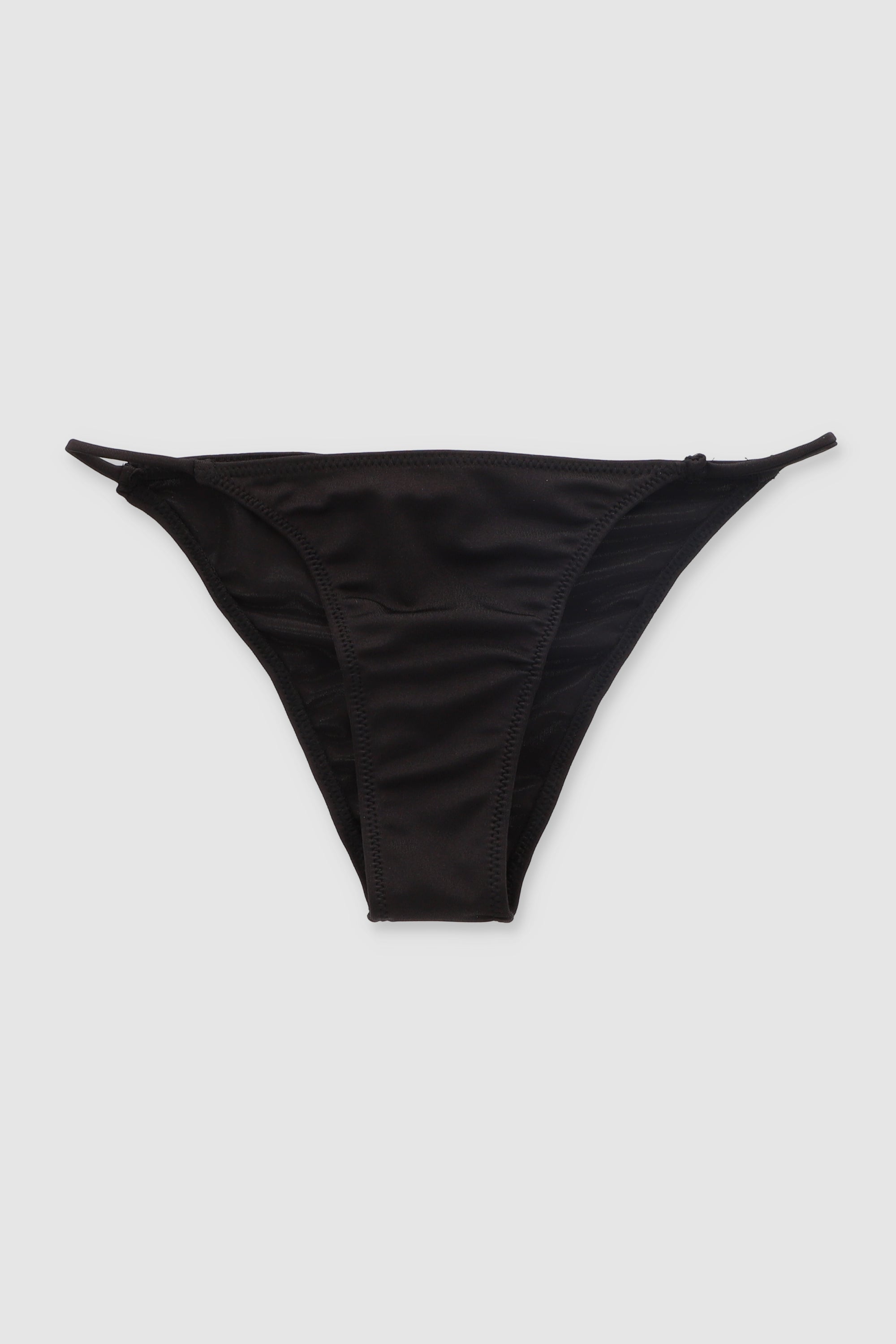 Bikini tira lycra NEGRO