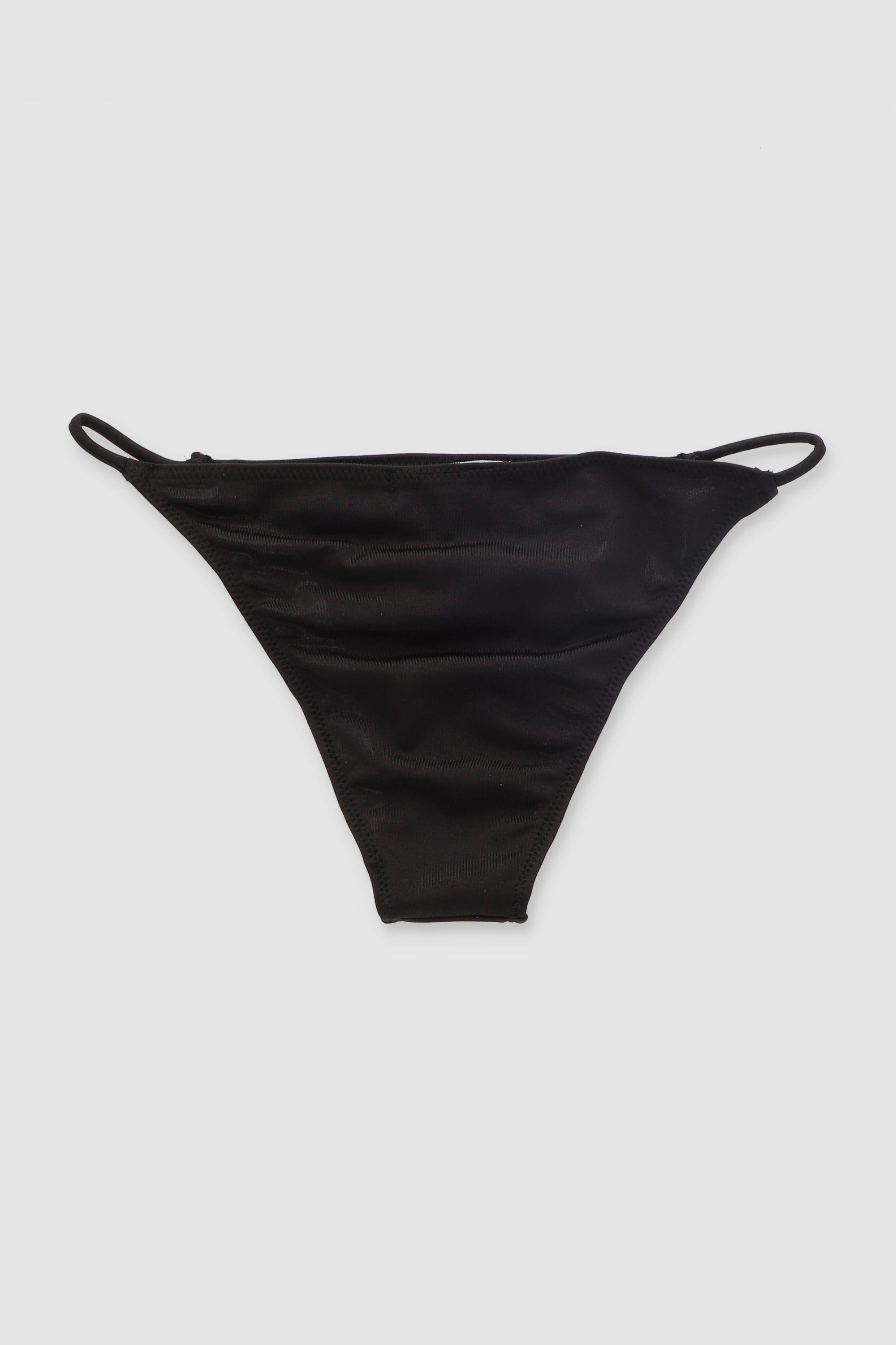 Bikini tira lycra NEGRO