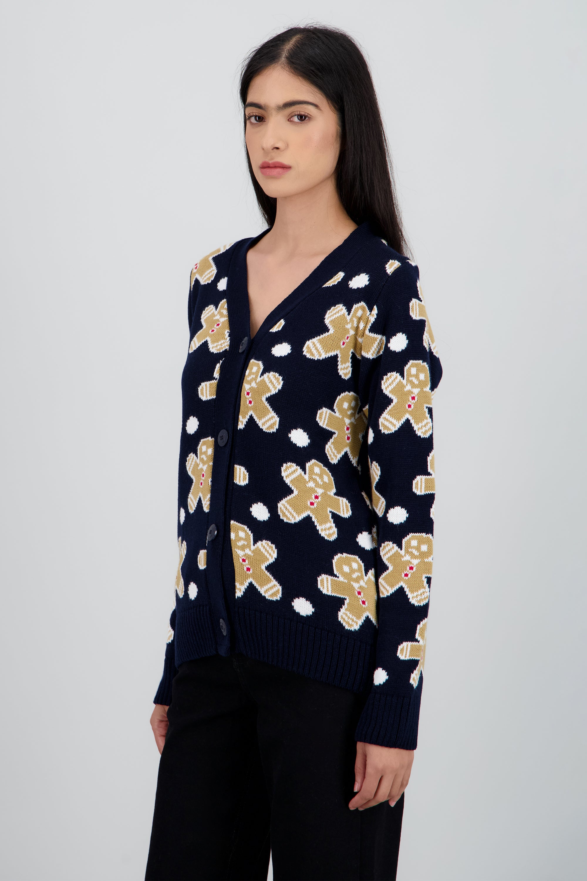 Cardigan galletas navidad MARINO COMBO