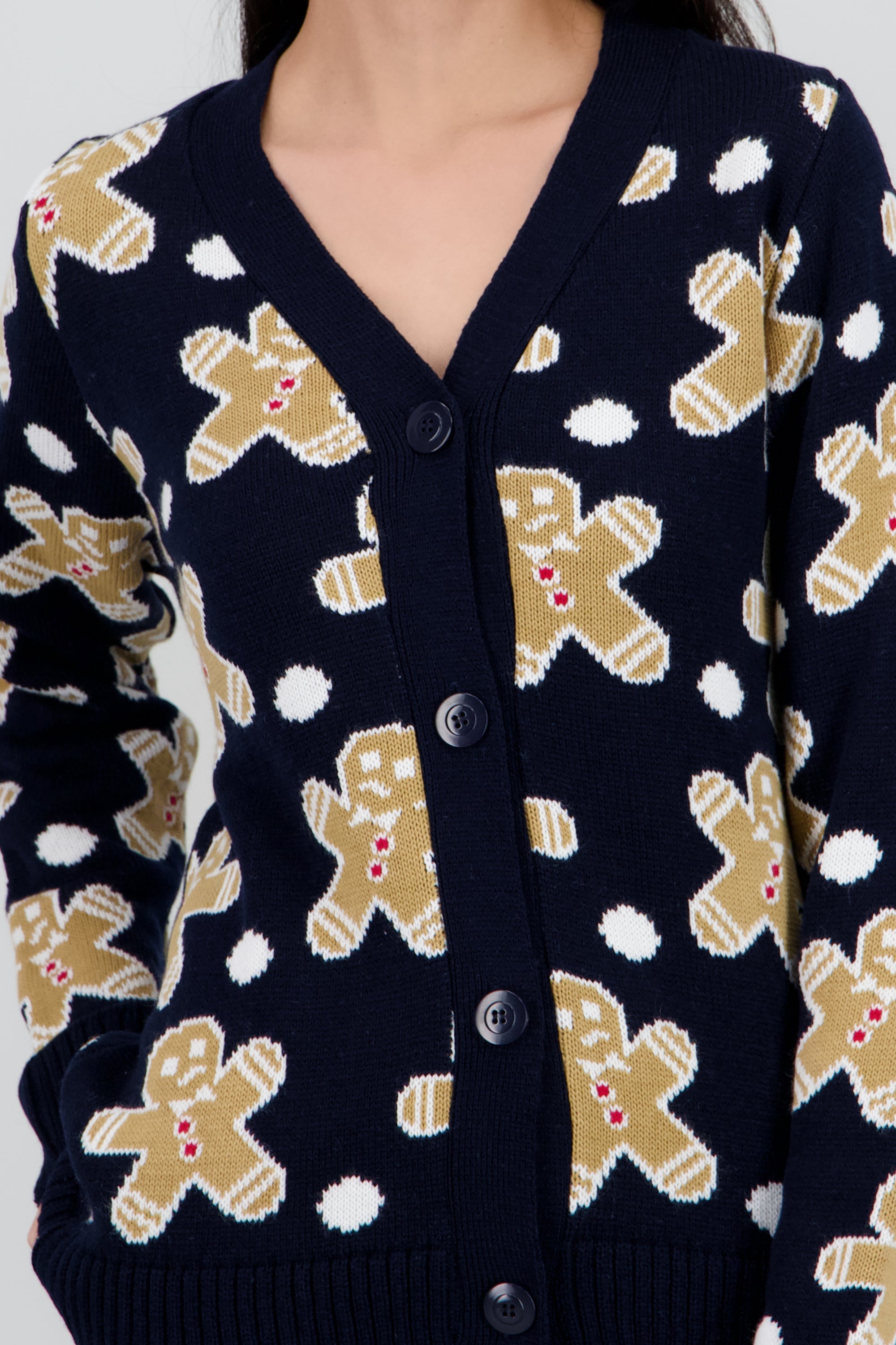 Cardigan galletas navidad MARINO COMBO
