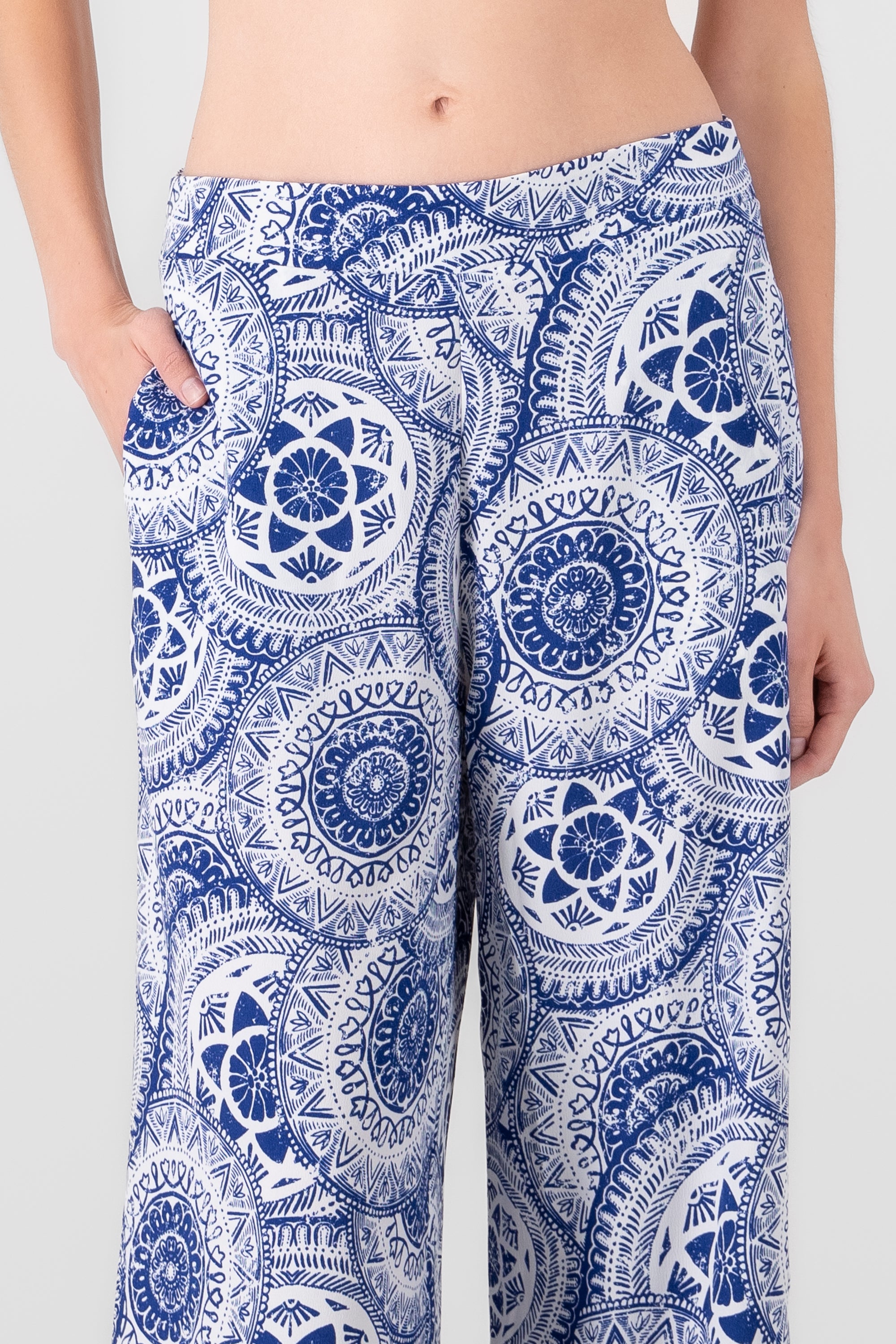 Pantalon estampado det pretina MARINO COMBO