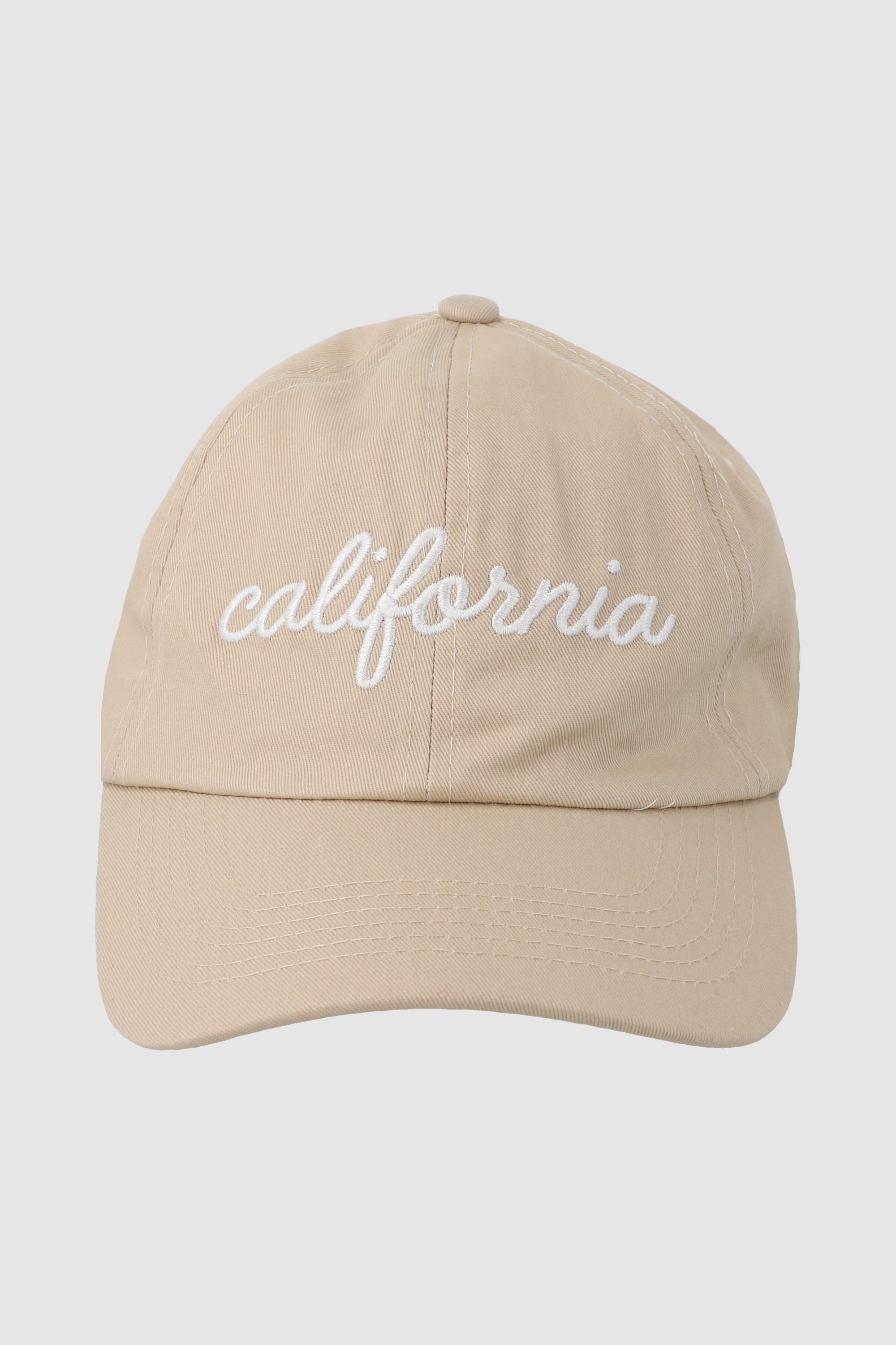 Gorra california cursiva KHAKI