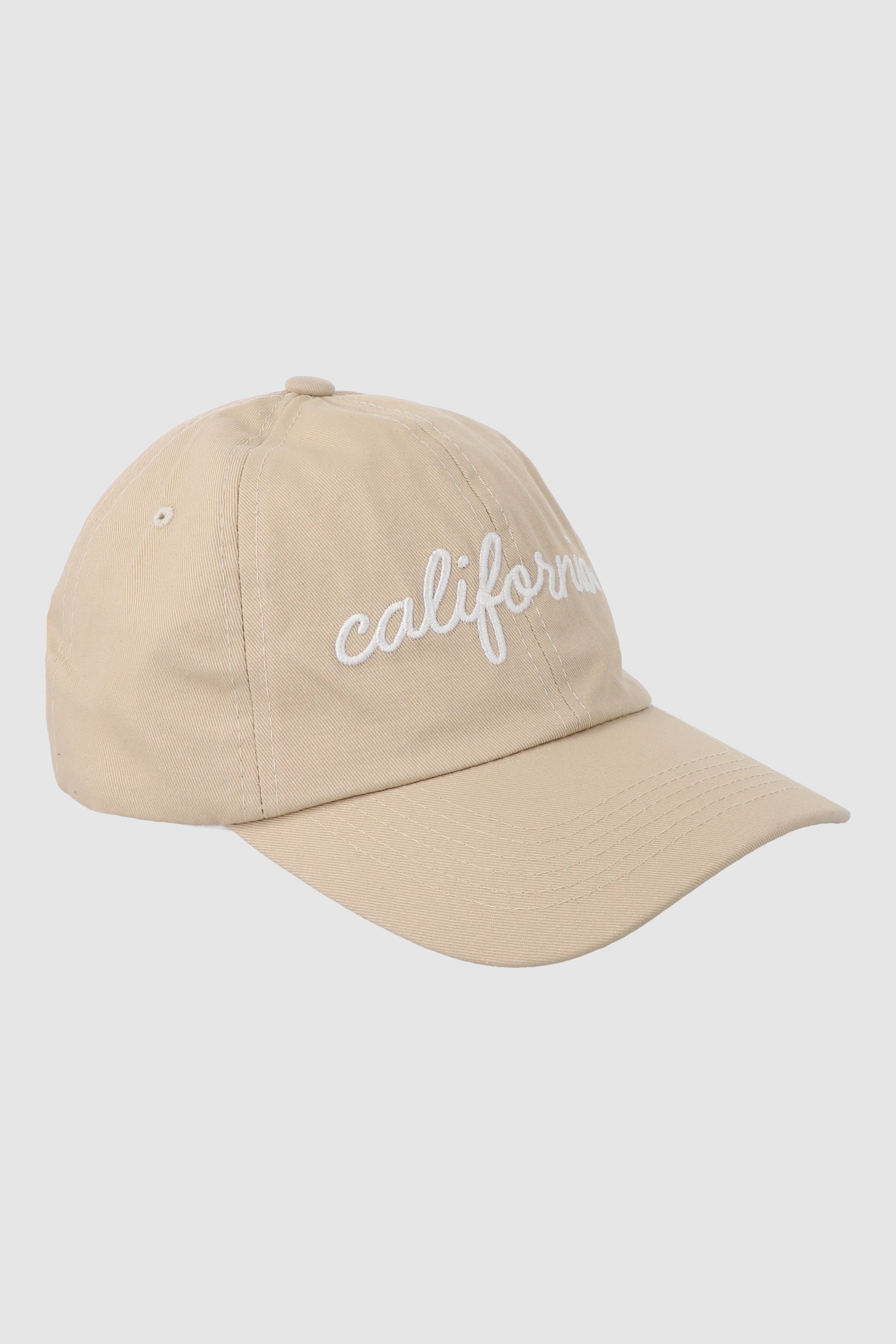 Gorra california cursiva KHAKI