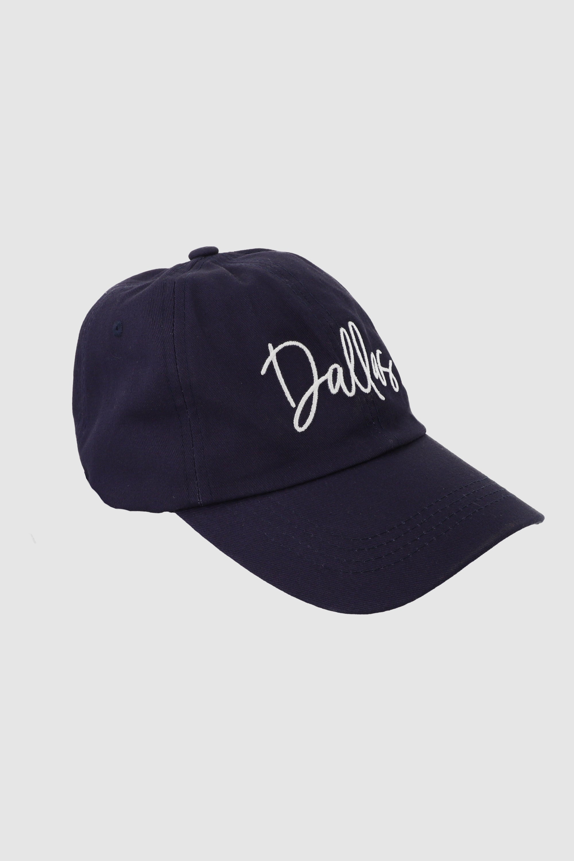 Gorra dallas cursiva MARINO