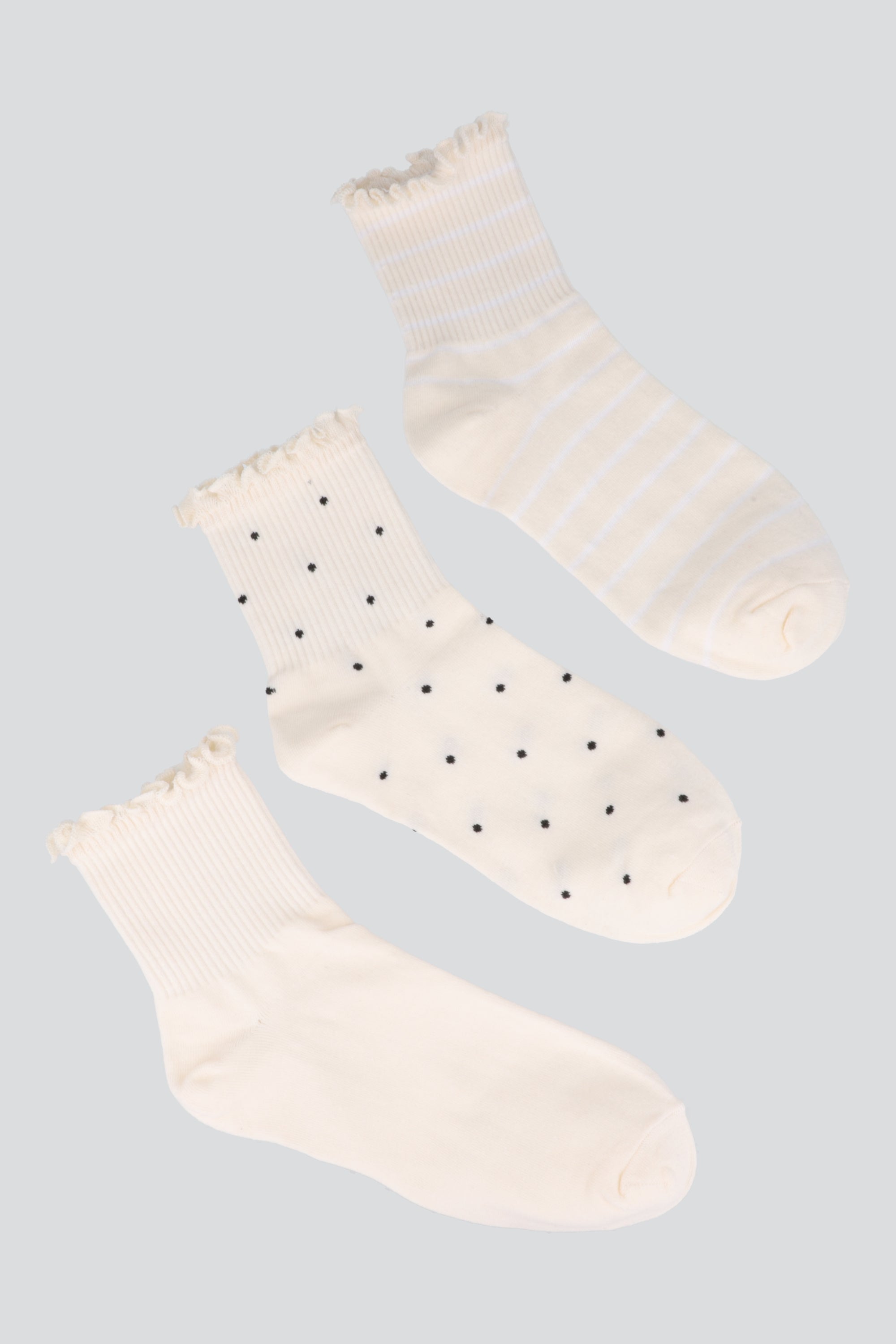 3pack calcetines olanes HUESO COMBO