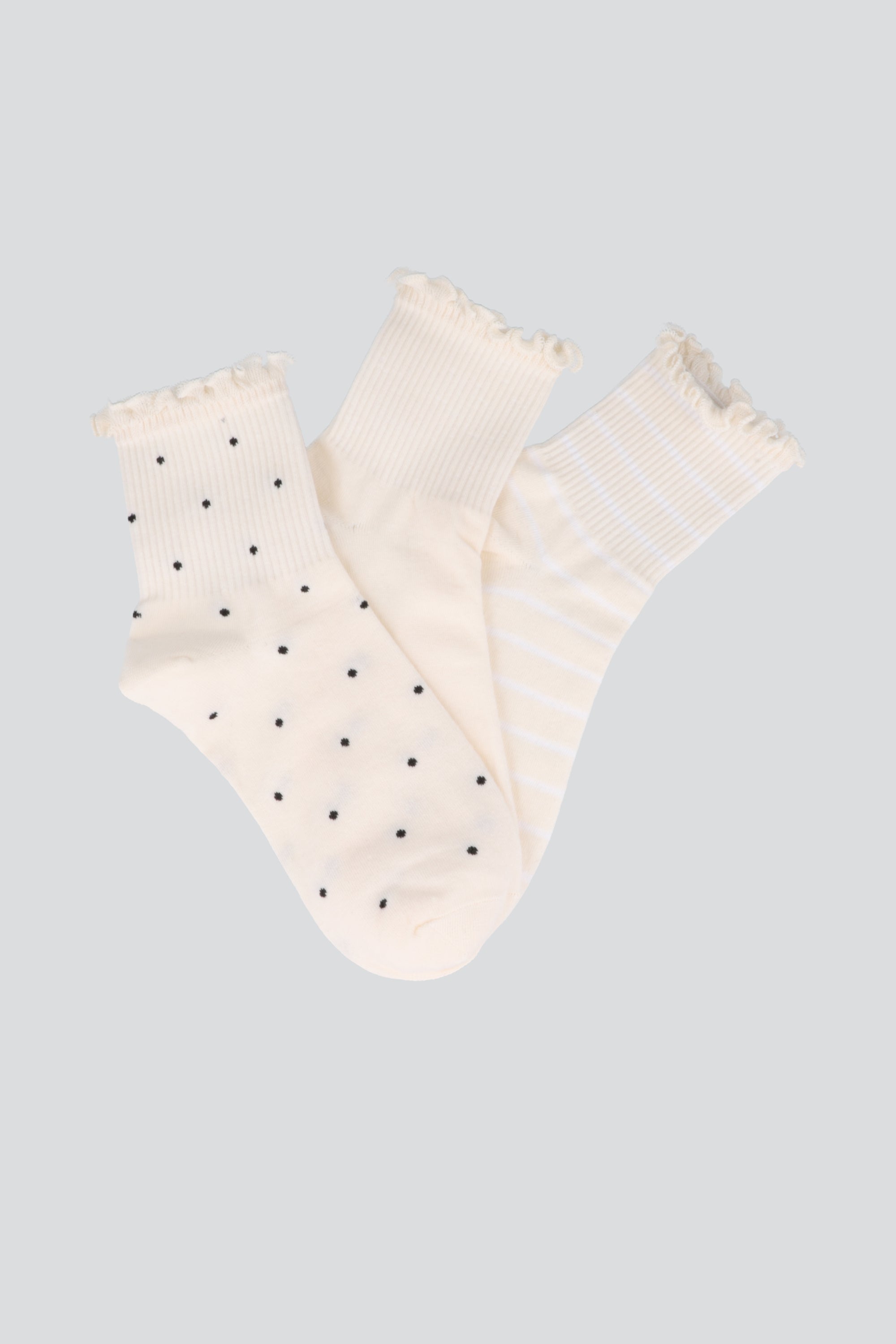 3pack calcetines olanes HUESO COMBO