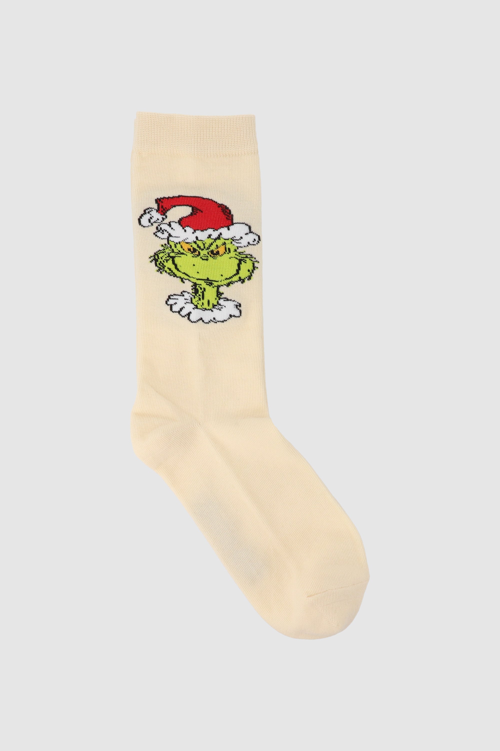 Calcetin grinch navideño VERDE COMBO