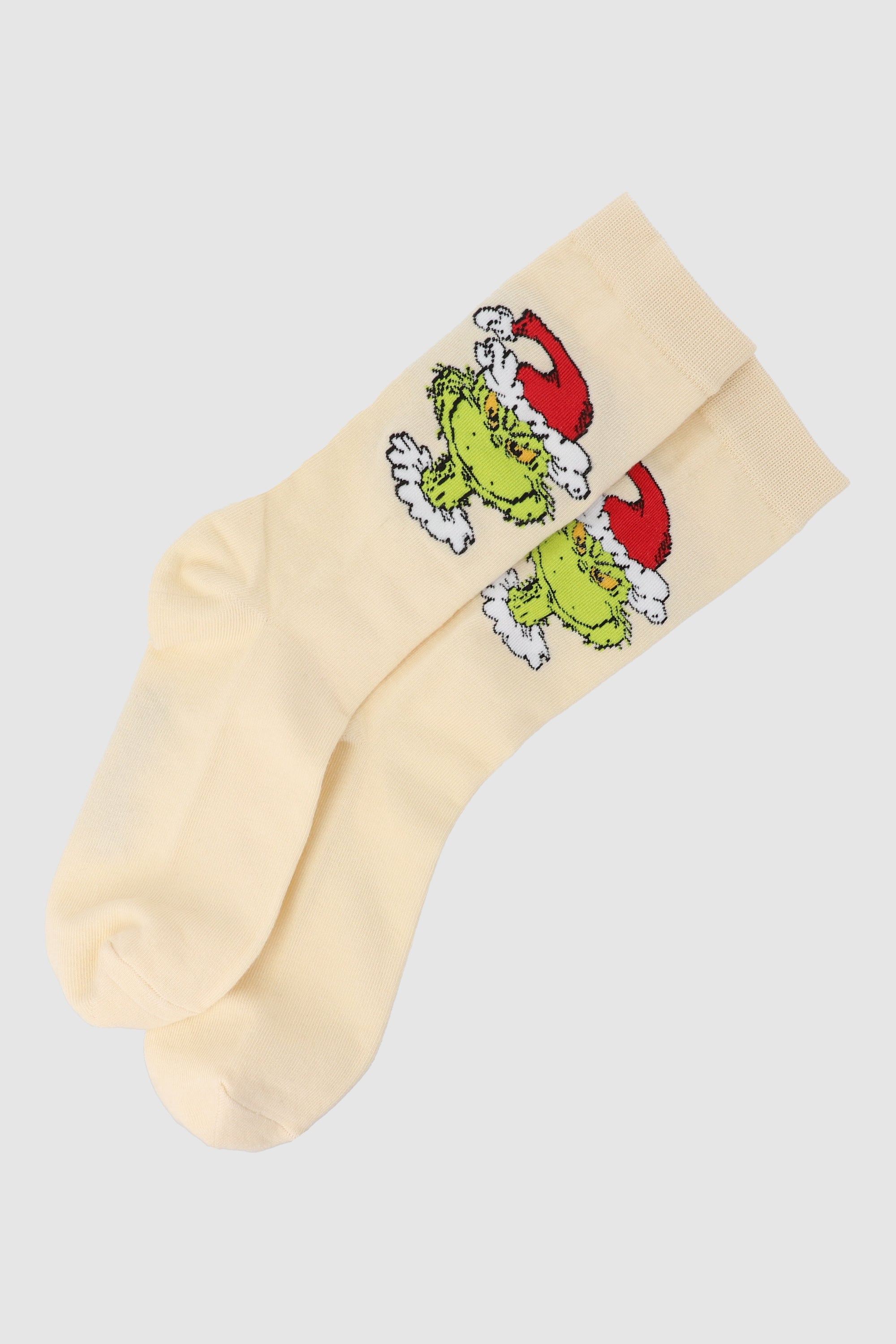 Calcetin grinch navideño VERDE COMBO