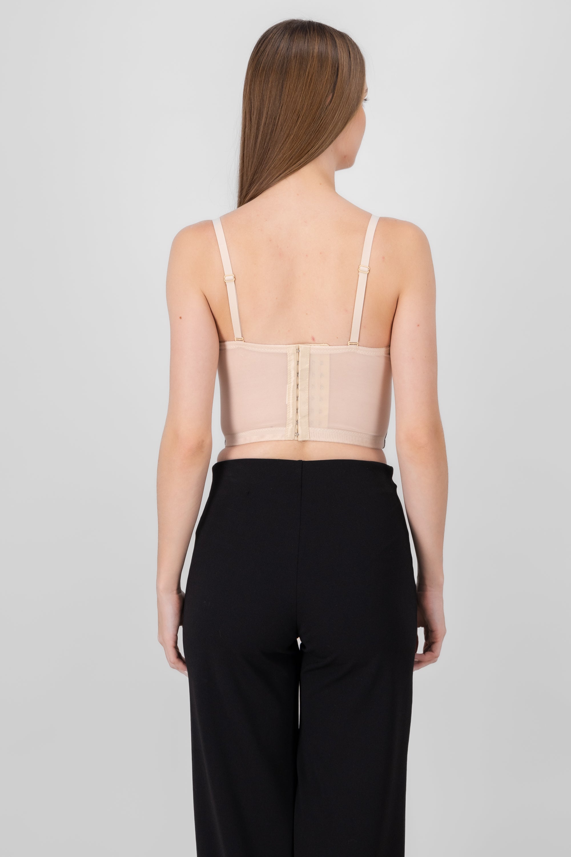 Corset crop bies contraste NUDE