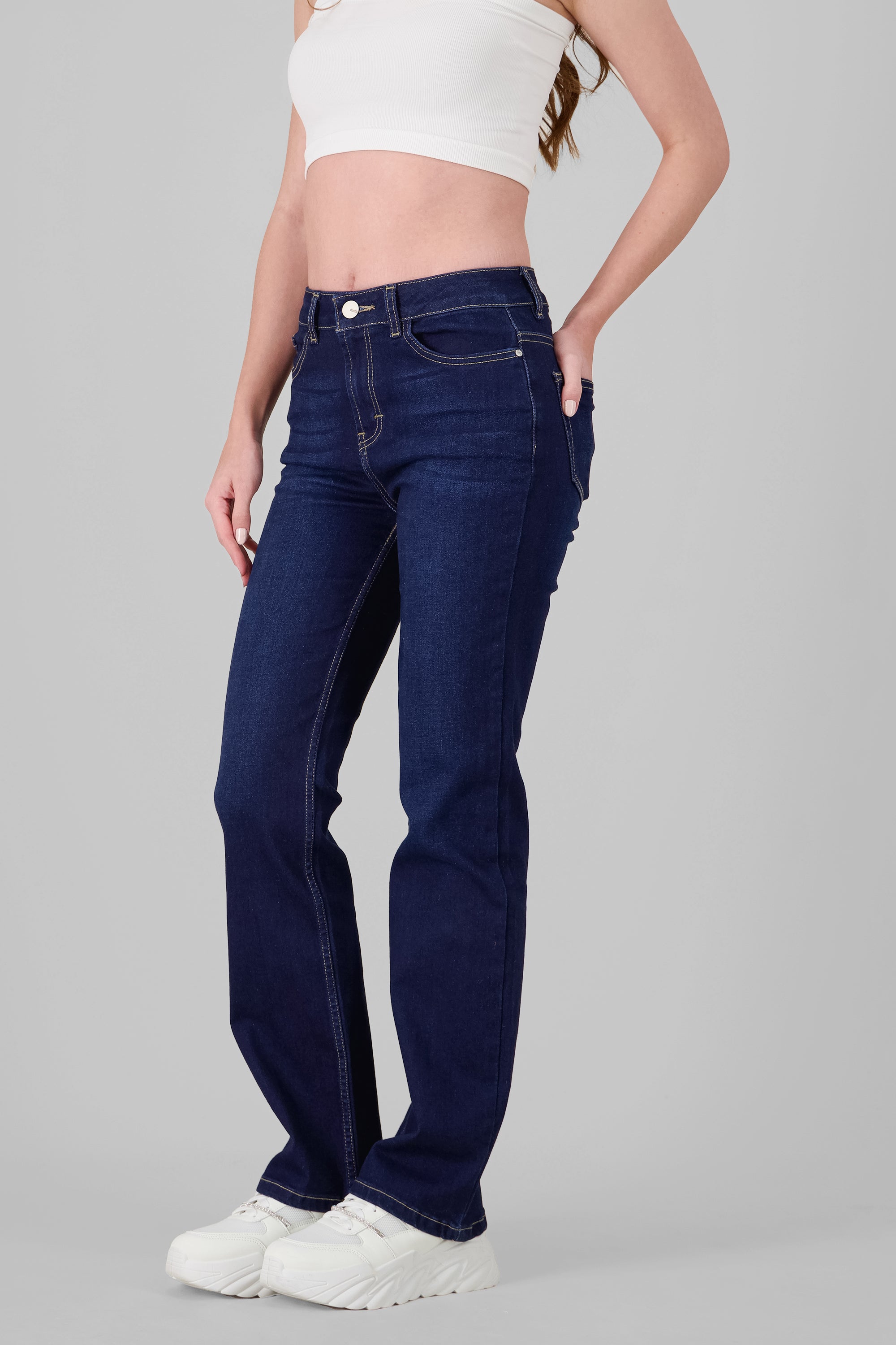 Jeans bootcut slit RINSE