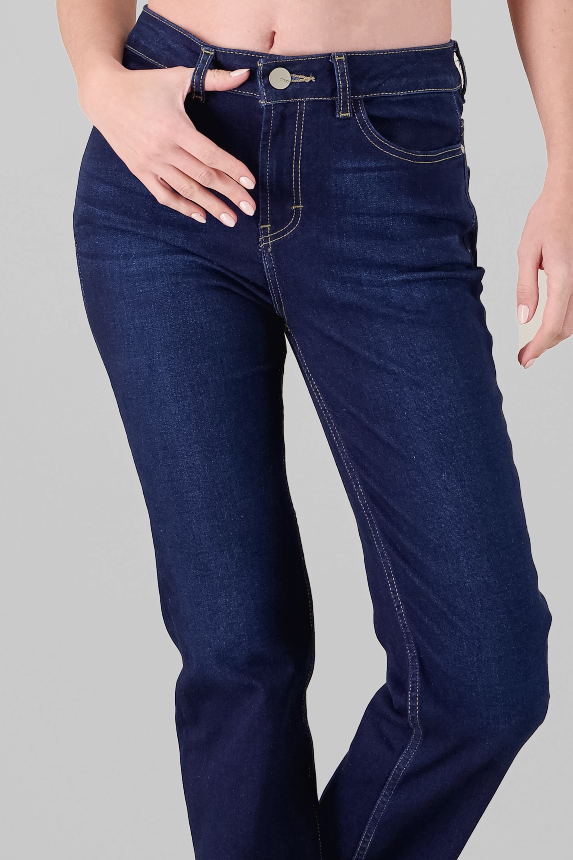 Jeans bootcut slit RINSE