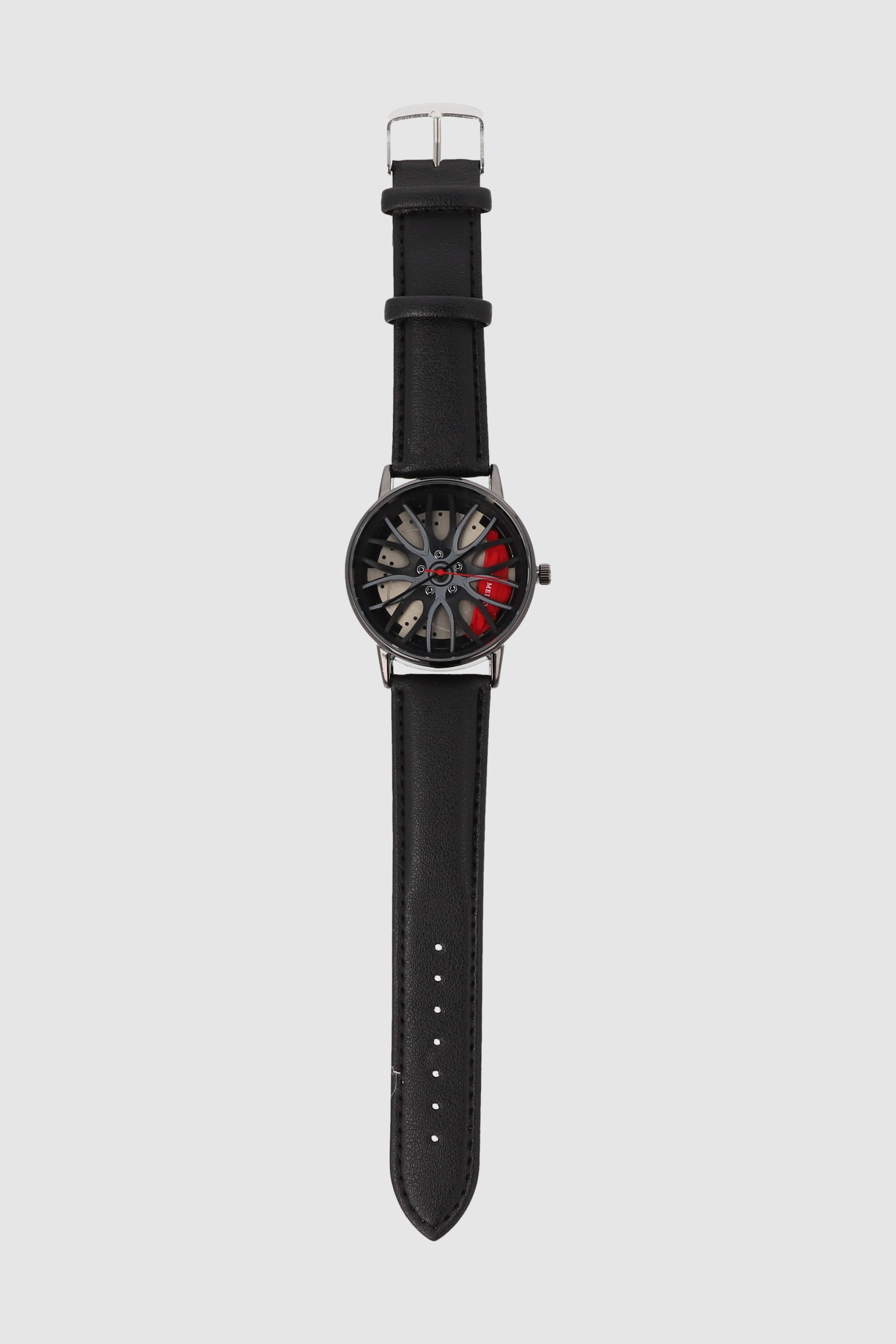 Reloj rin caliper rojo NEGRO COMBO