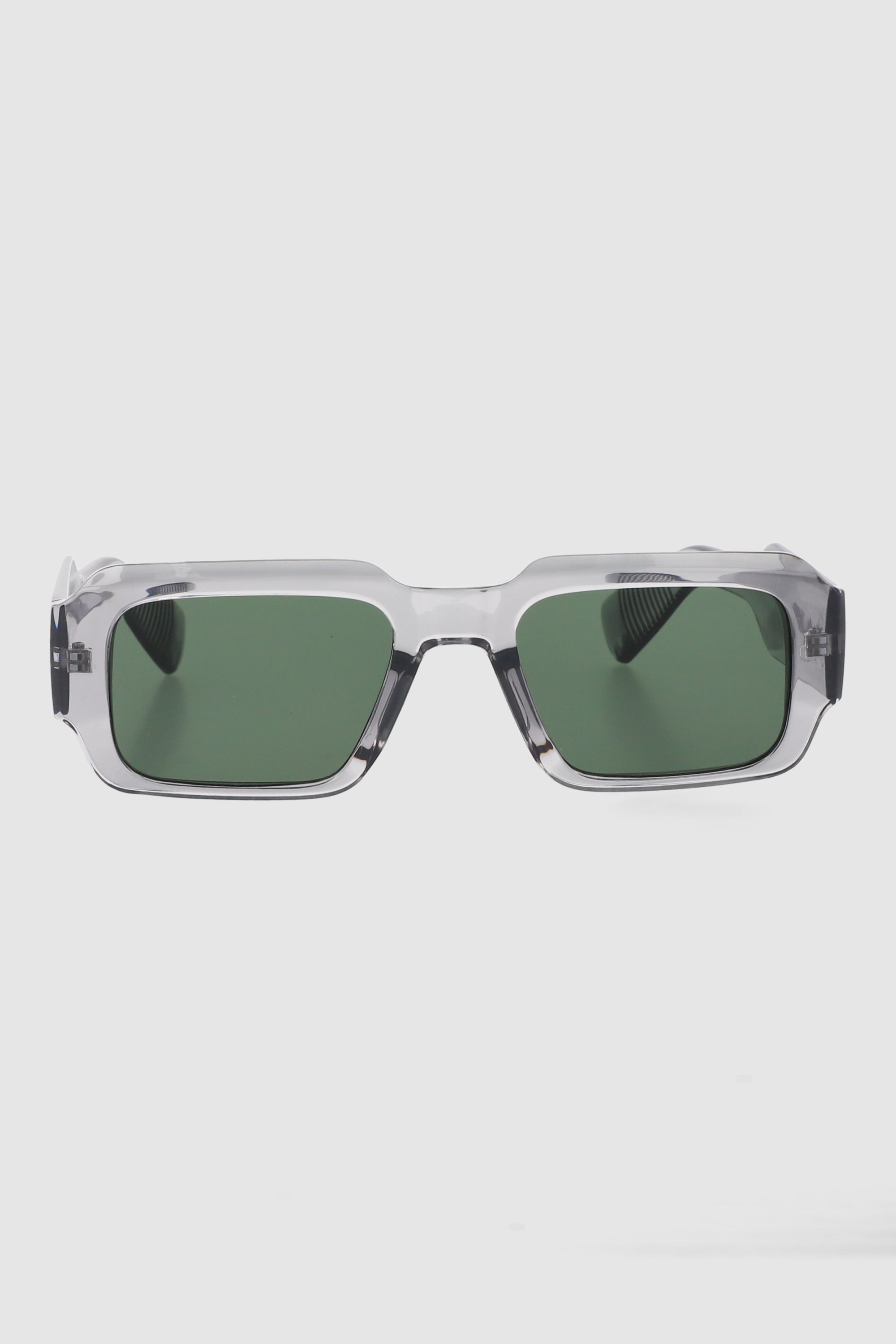 Lentes rectangulo retro GRIS