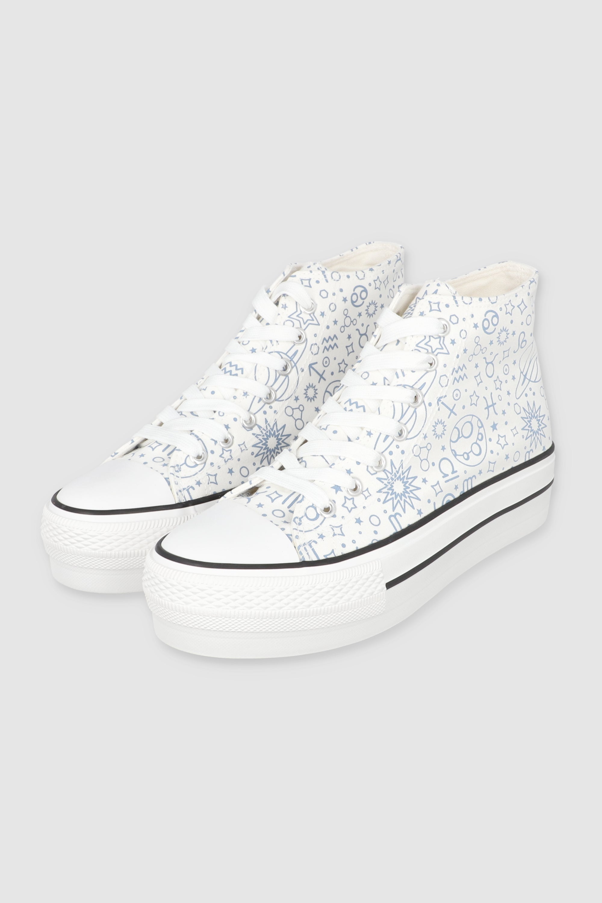 TENIS CANVAS MINI PRINT BLANCO