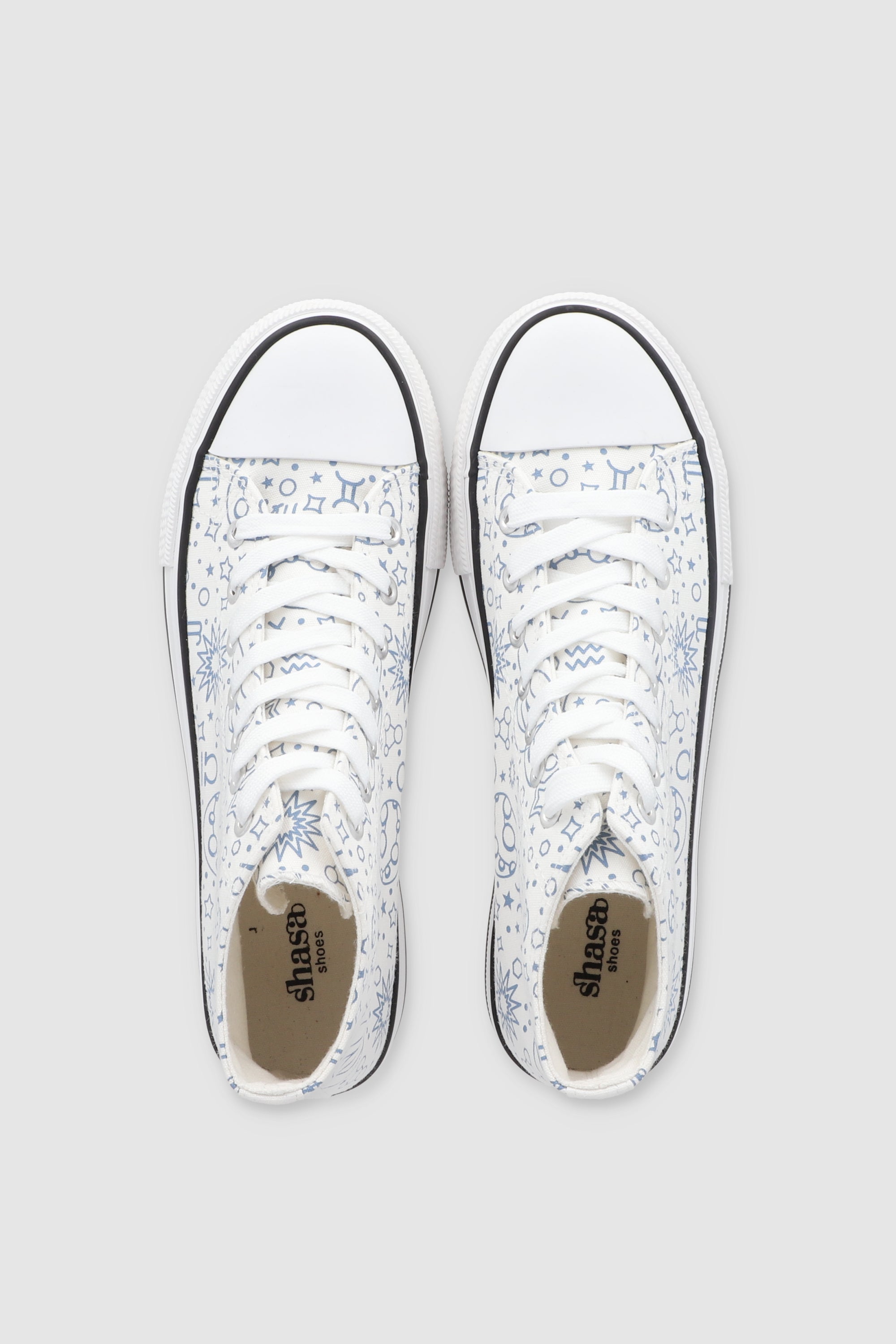 TENIS CANVAS MINI PRINT BLANCO