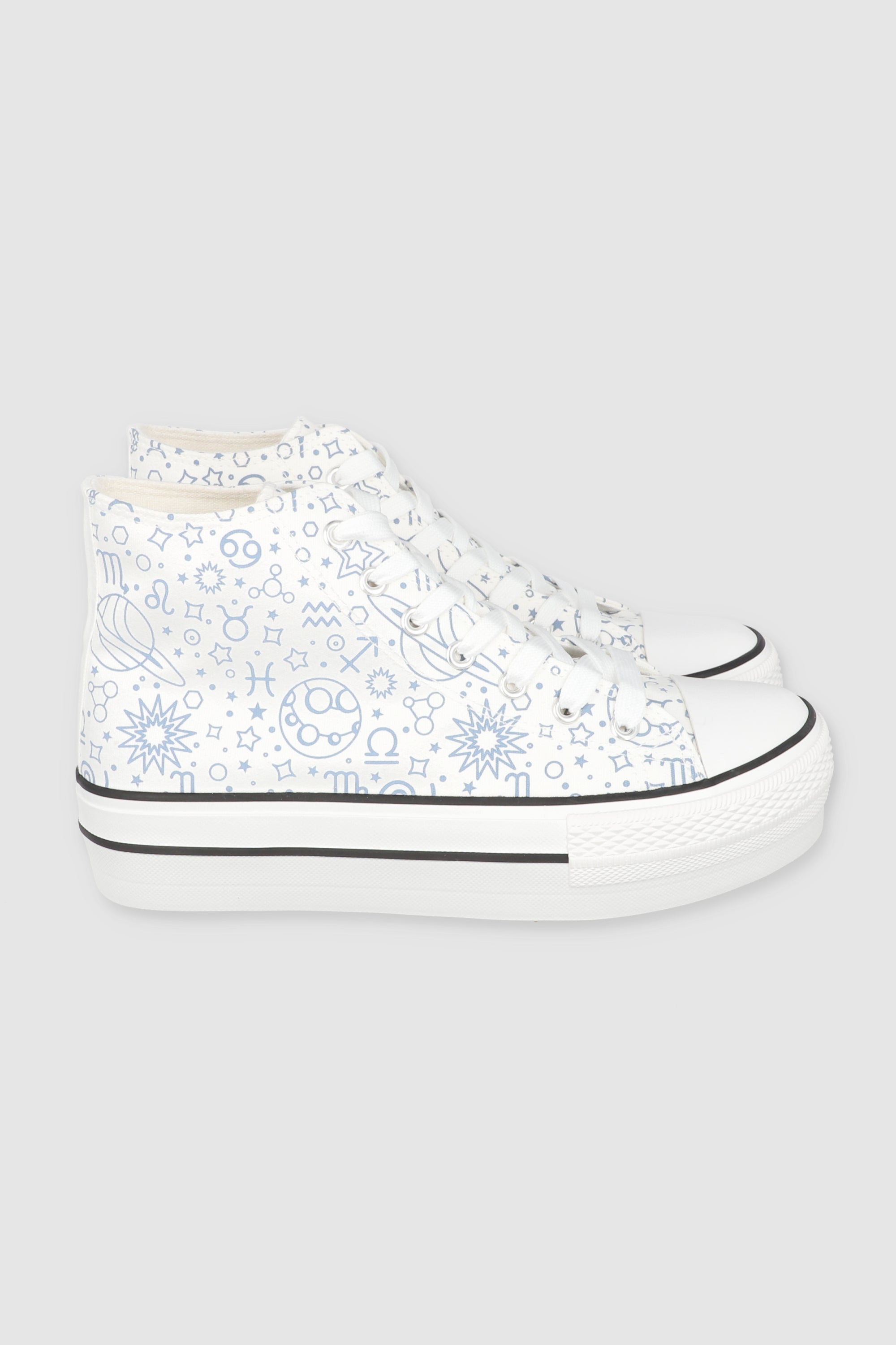 TENIS CANVAS MINI PRINT BLANCO