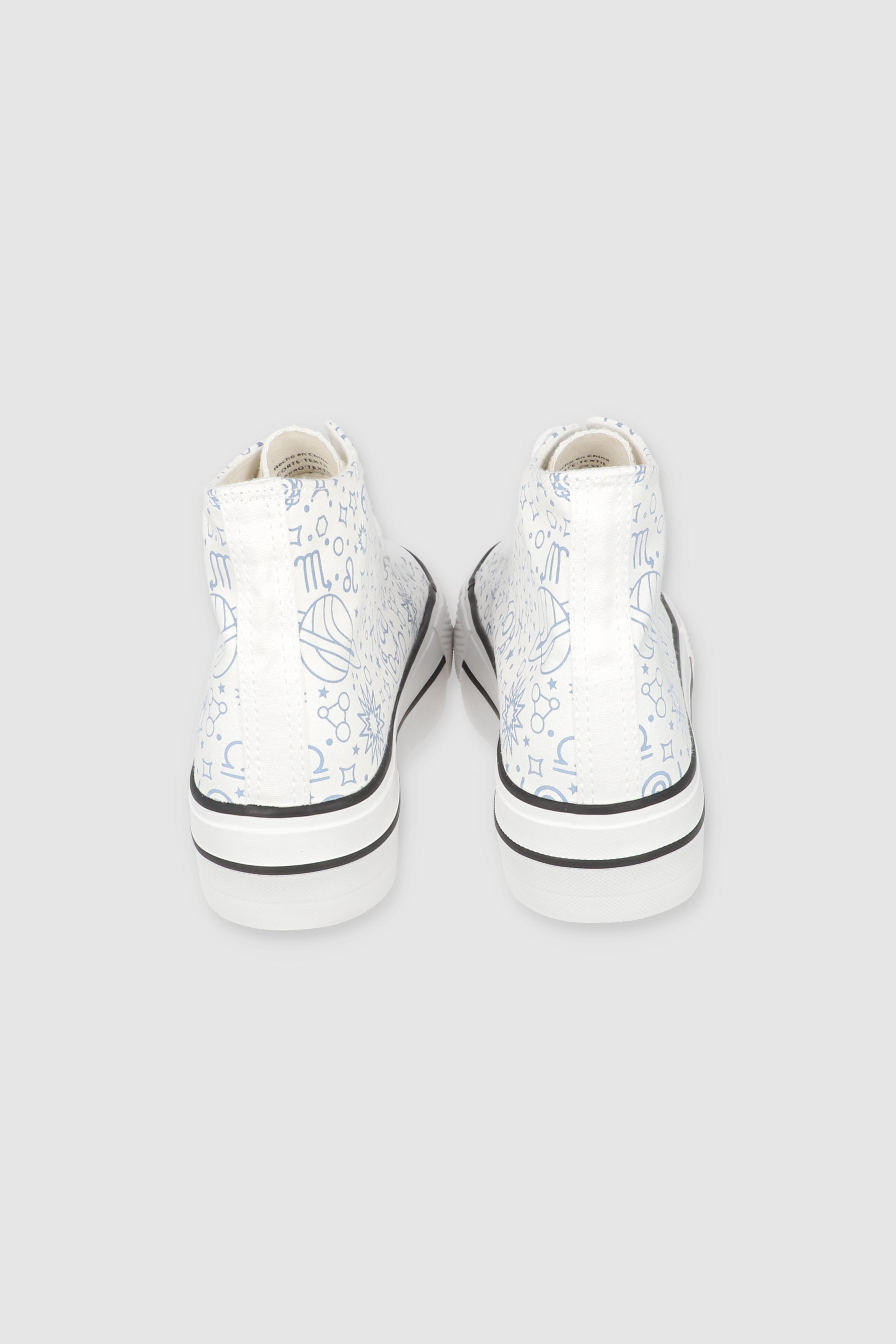 TENIS CANVAS MINI PRINT BLANCO