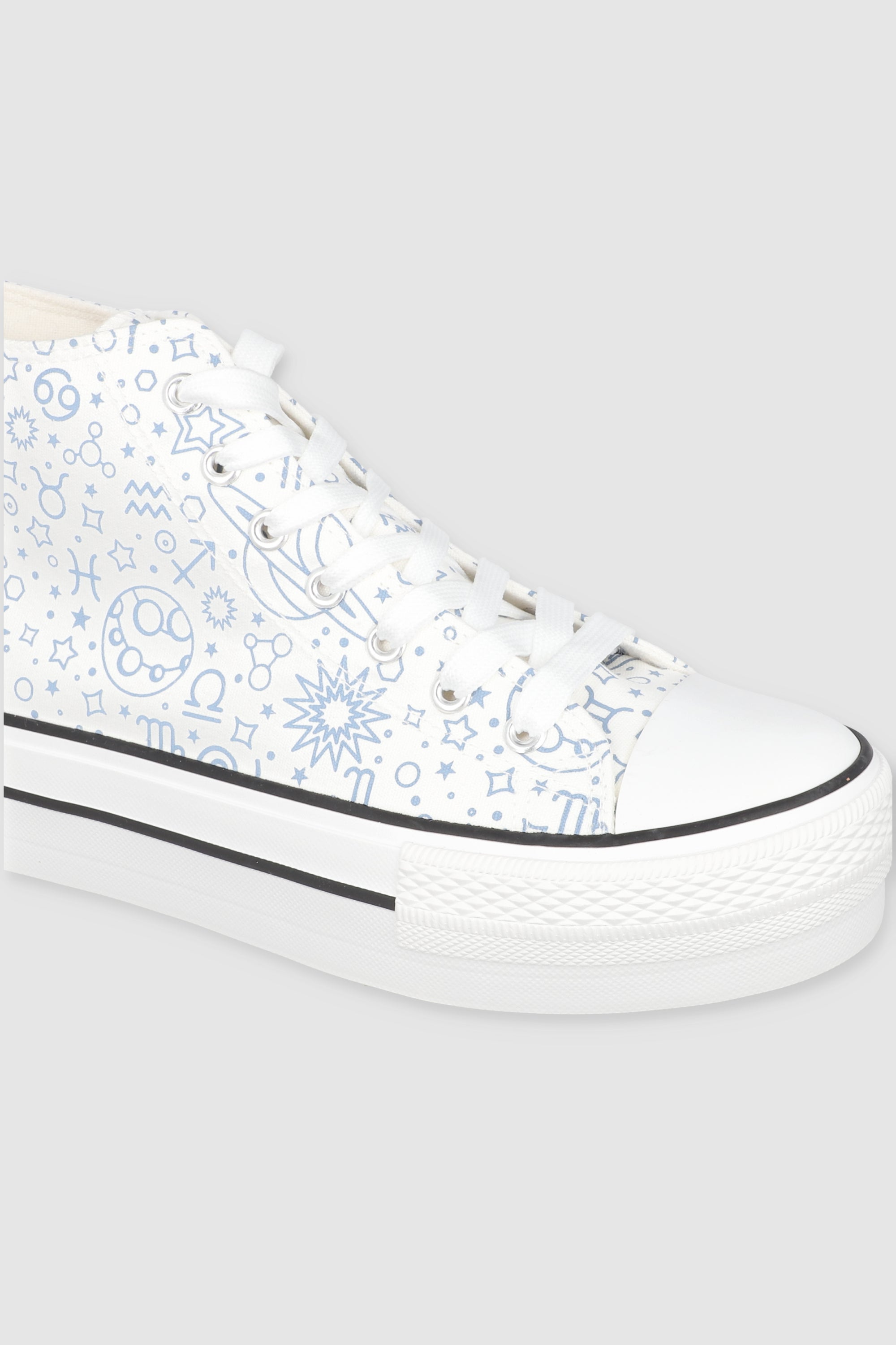 TENIS CANVAS MINI PRINT BLANCO