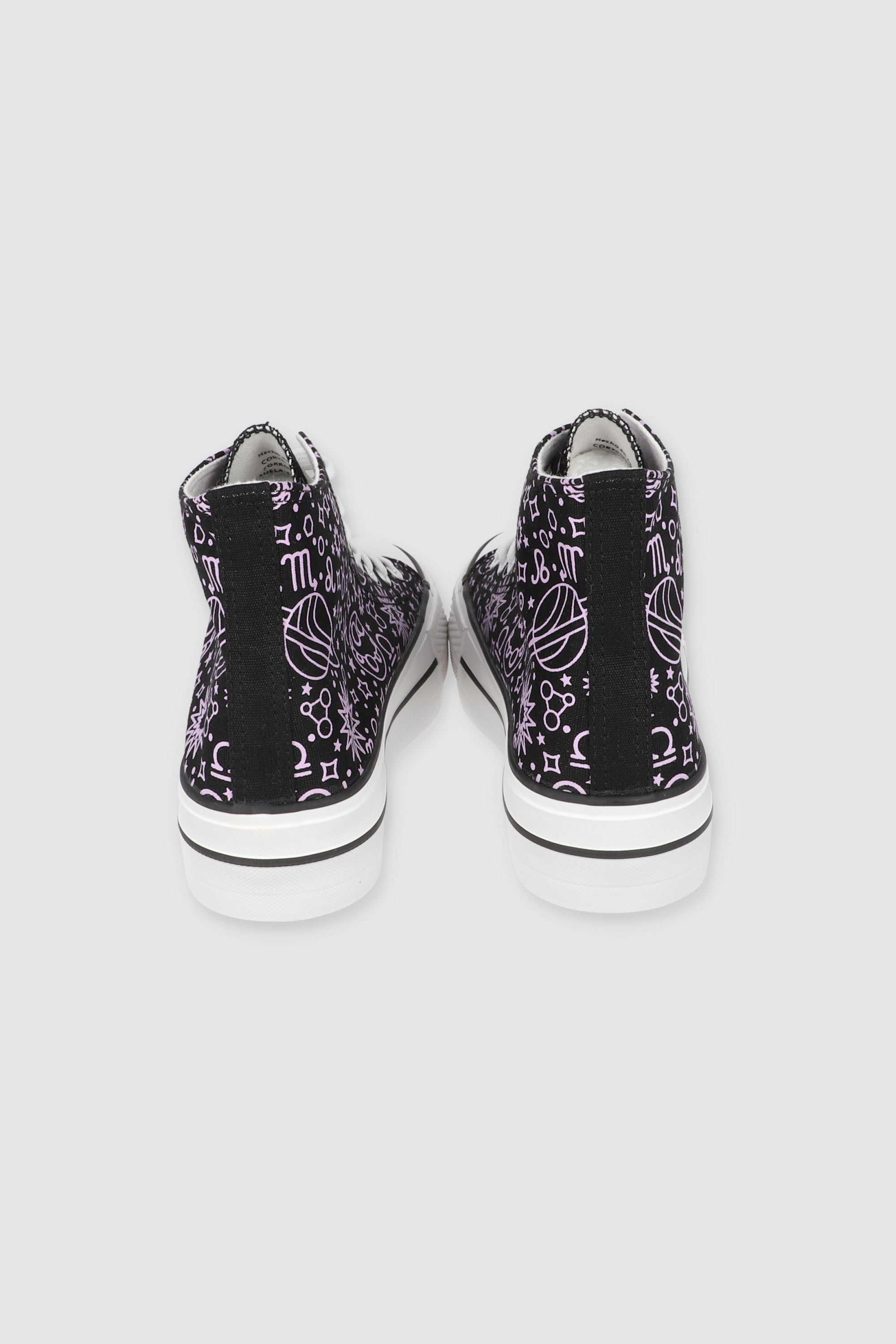 TENIS CANVAS MINI PRINT NEGRO