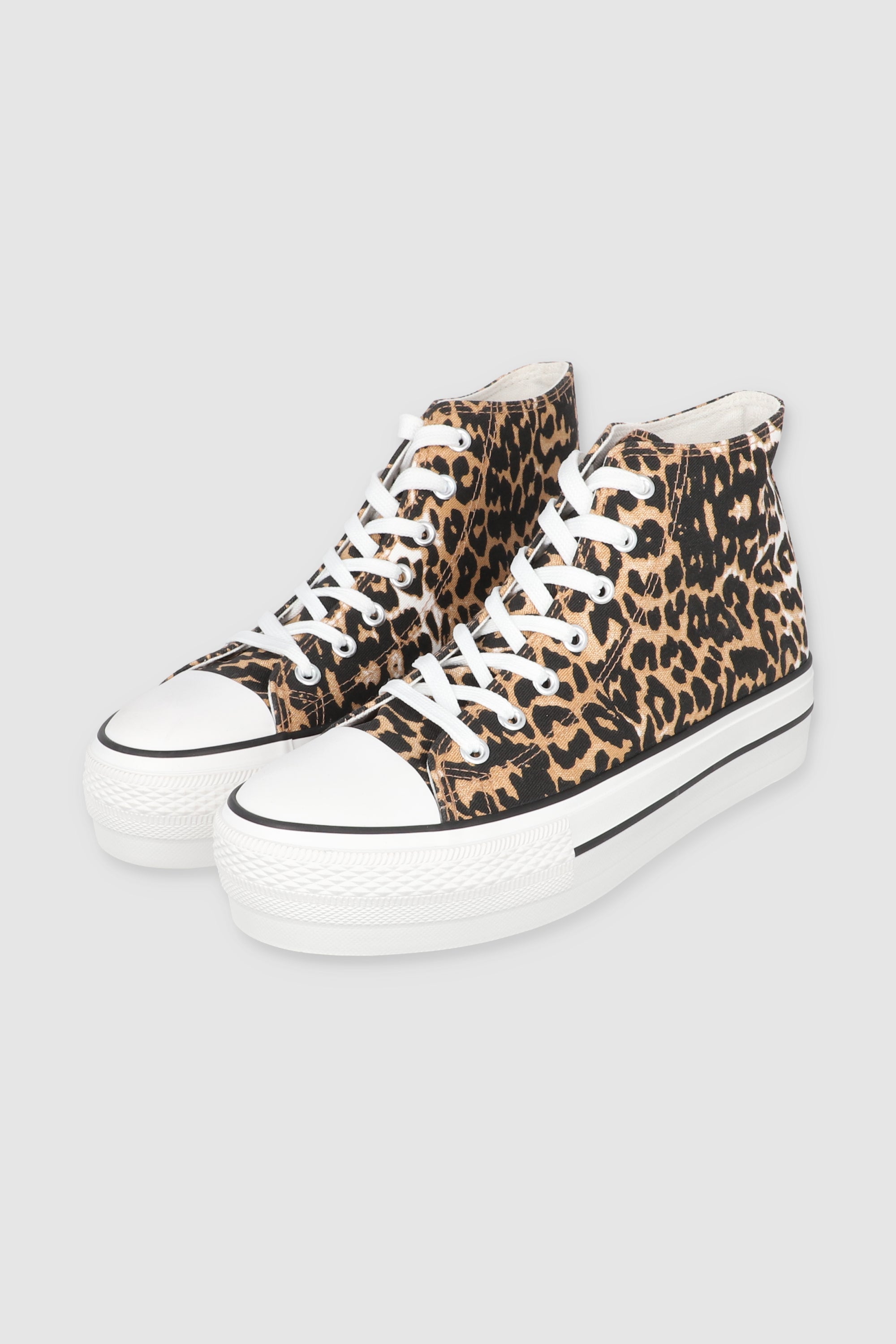 TENIS CANVAS LEOPARDO CAFE COMBO