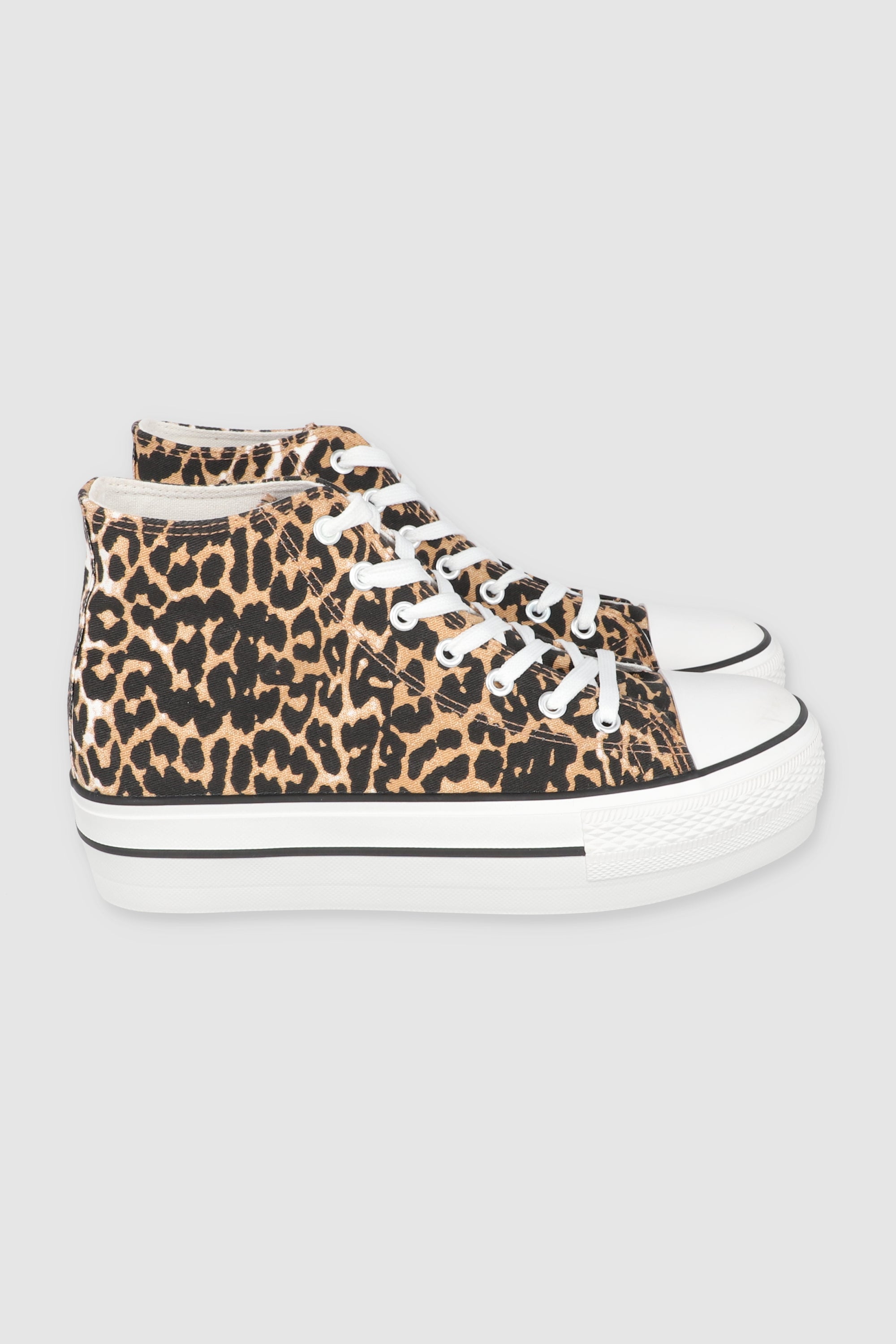 TENIS CANVAS LEOPARDO CAFE COMBO