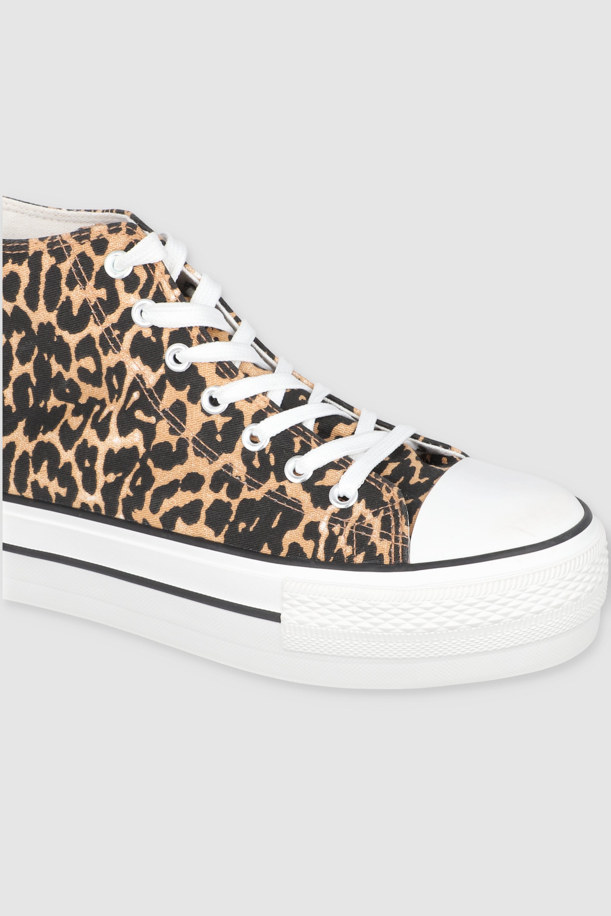 TENIS CANVAS LEOPARDO CAFE COMBO