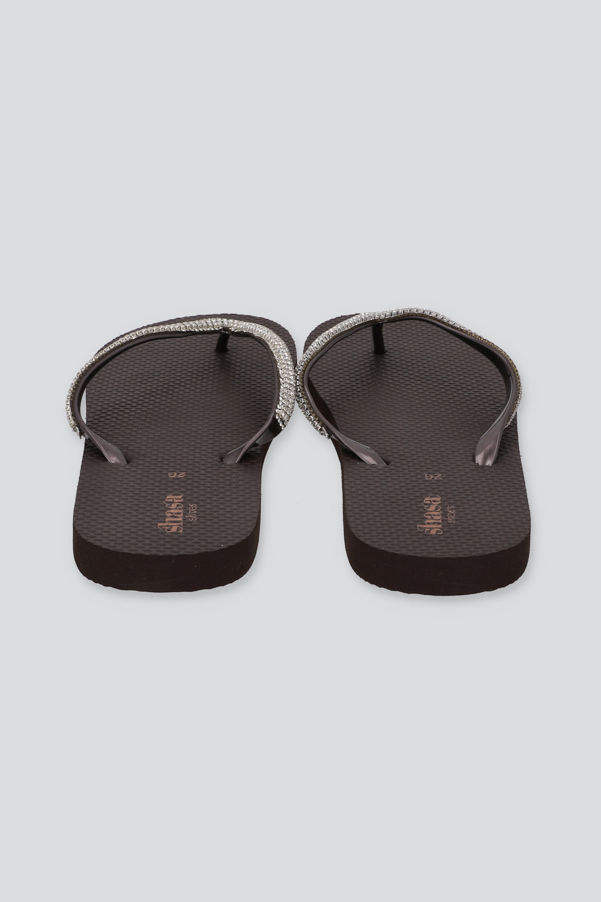 Flip Flop Brillos Textura CAFE