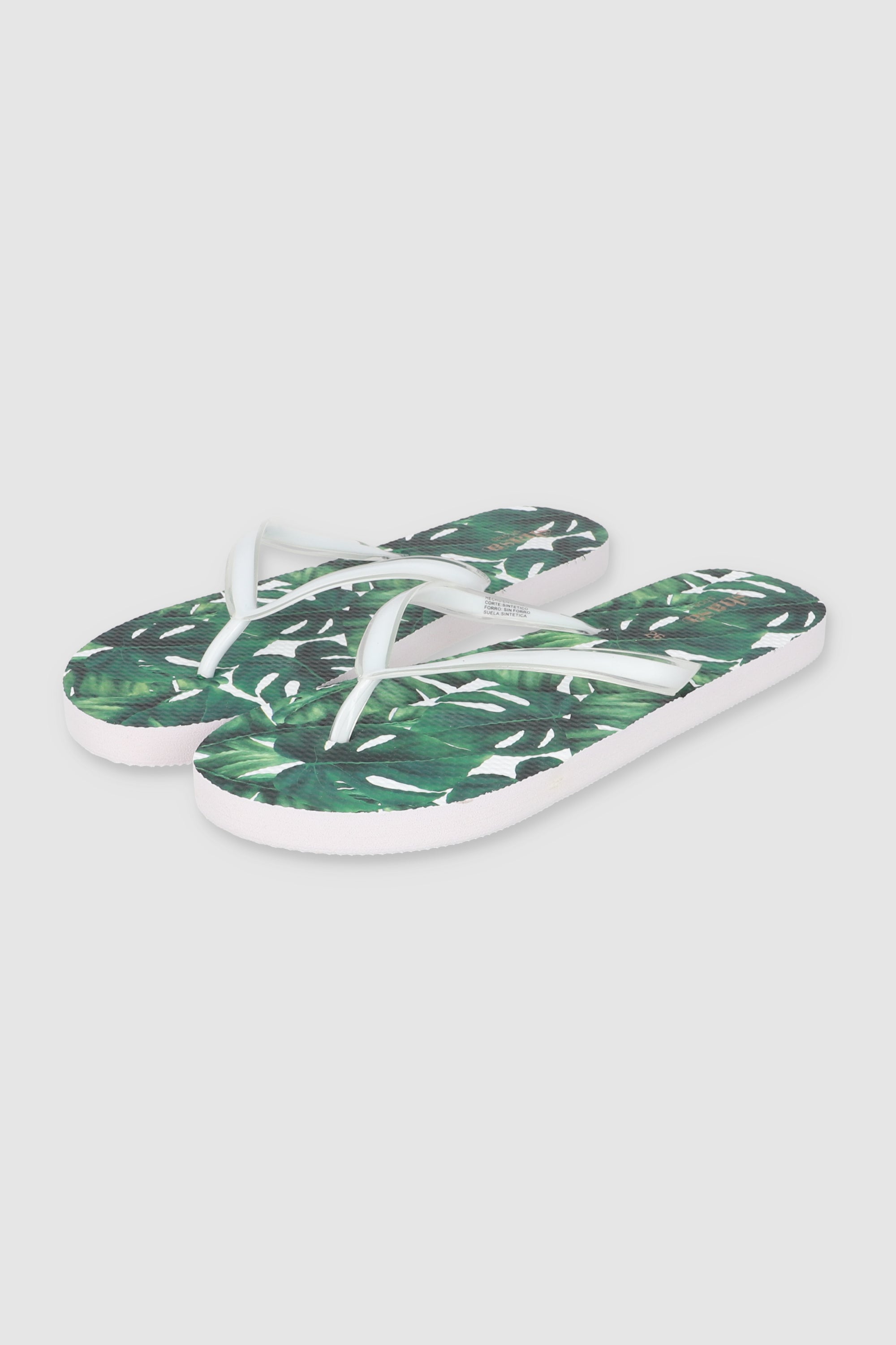 FLIP FLOP HOJAS VERDE