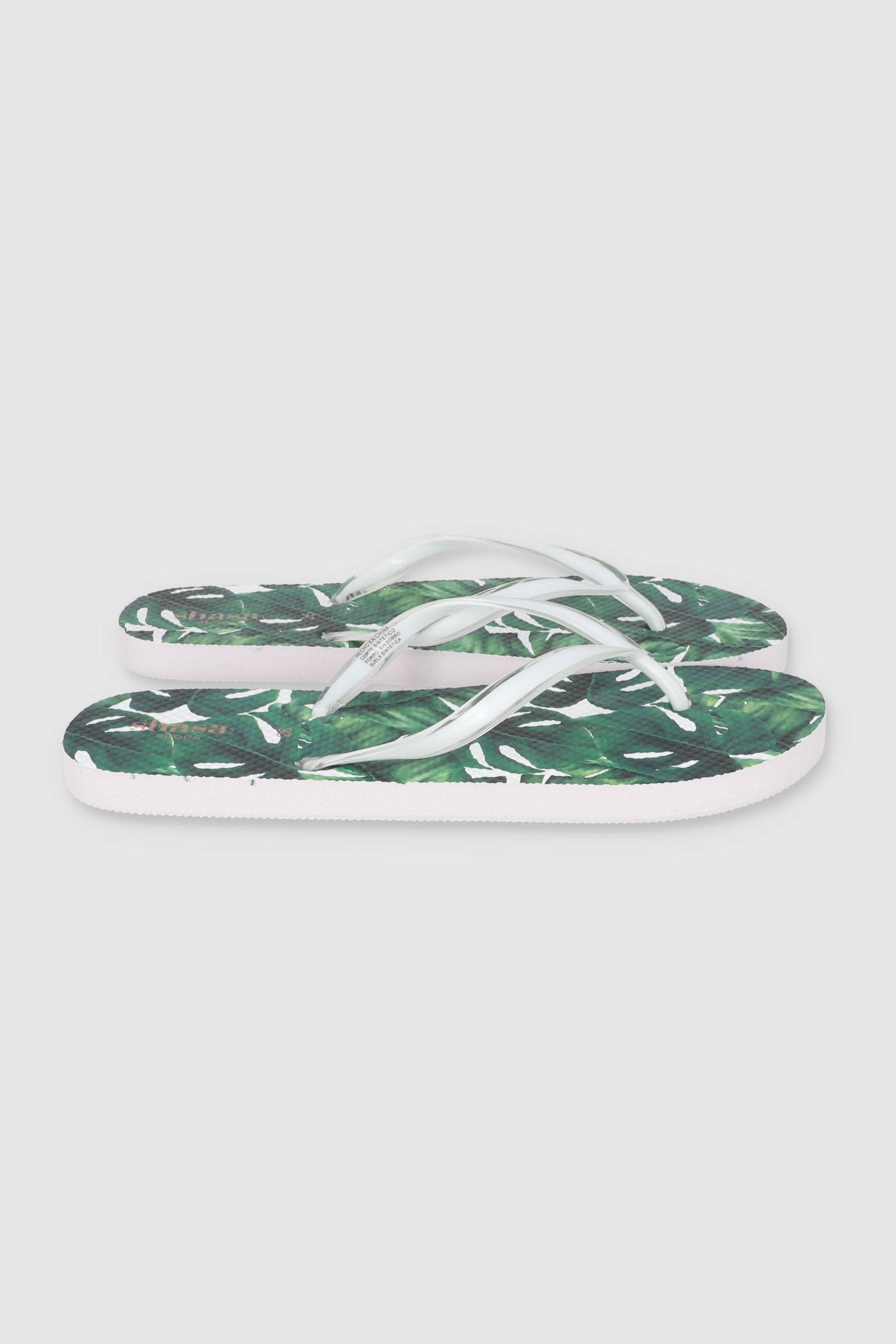 FLIP FLOP HOJAS VERDE