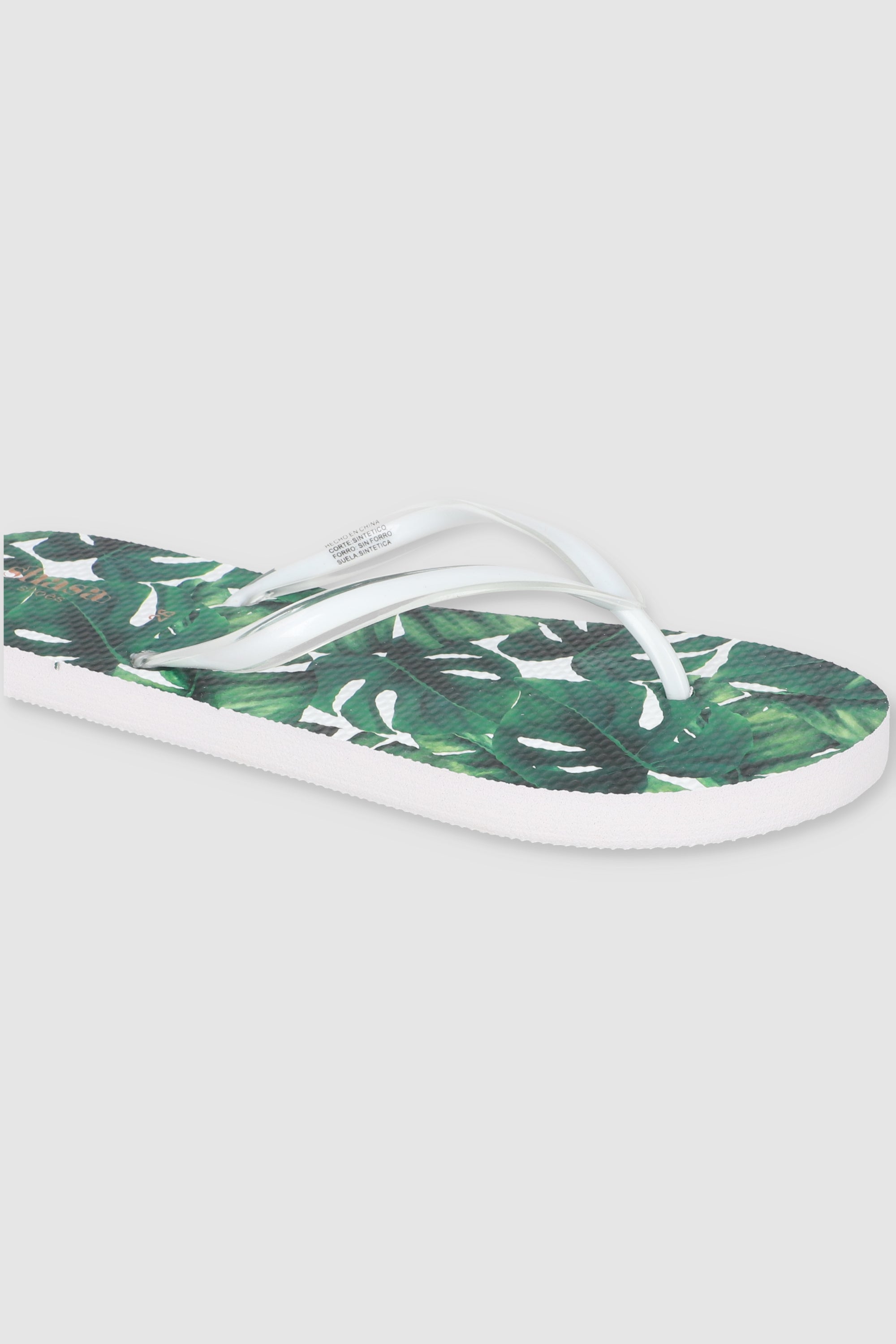 FLIP FLOP HOJAS VERDE