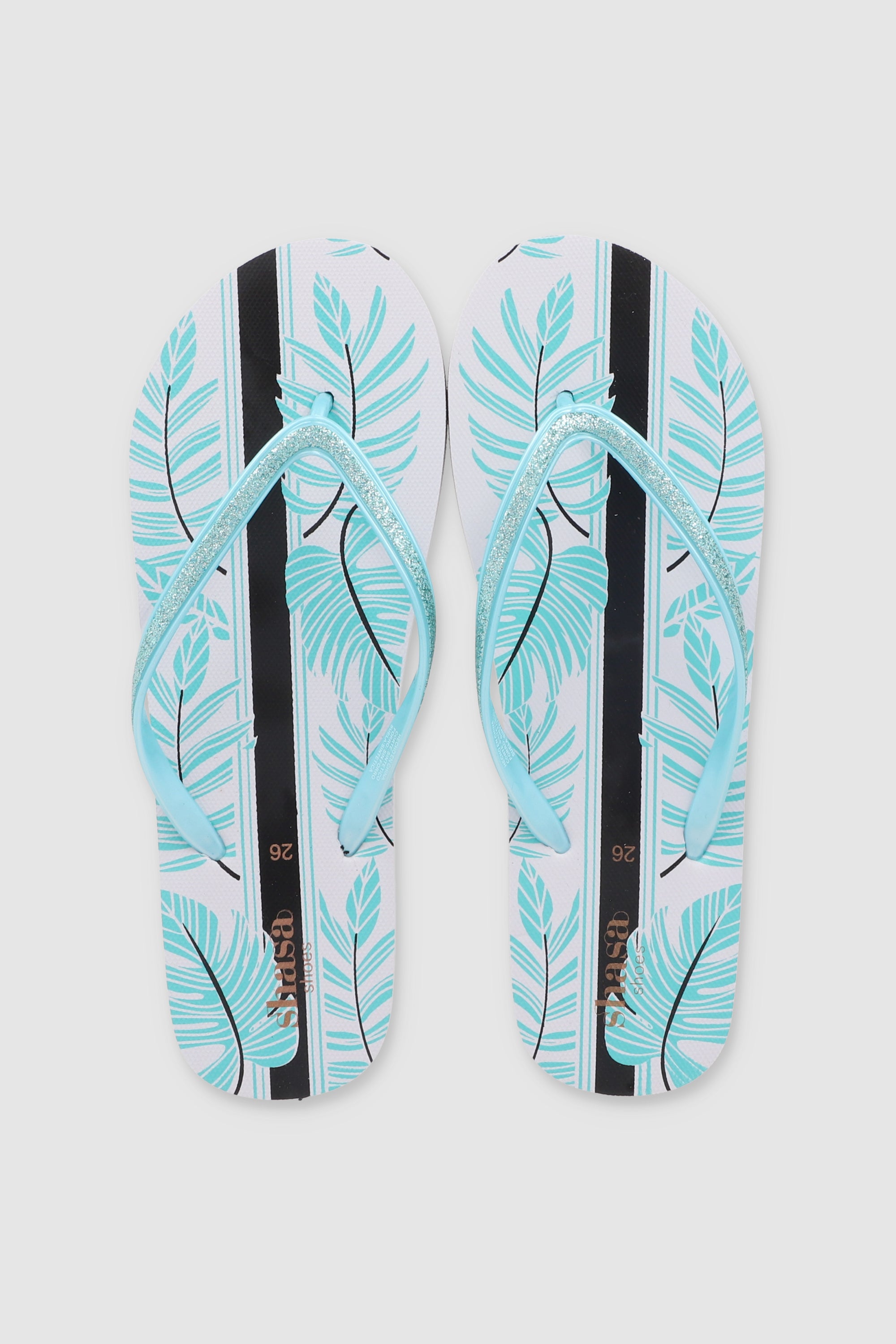 FLIP FLOP LINEA TROPICAL AZUL