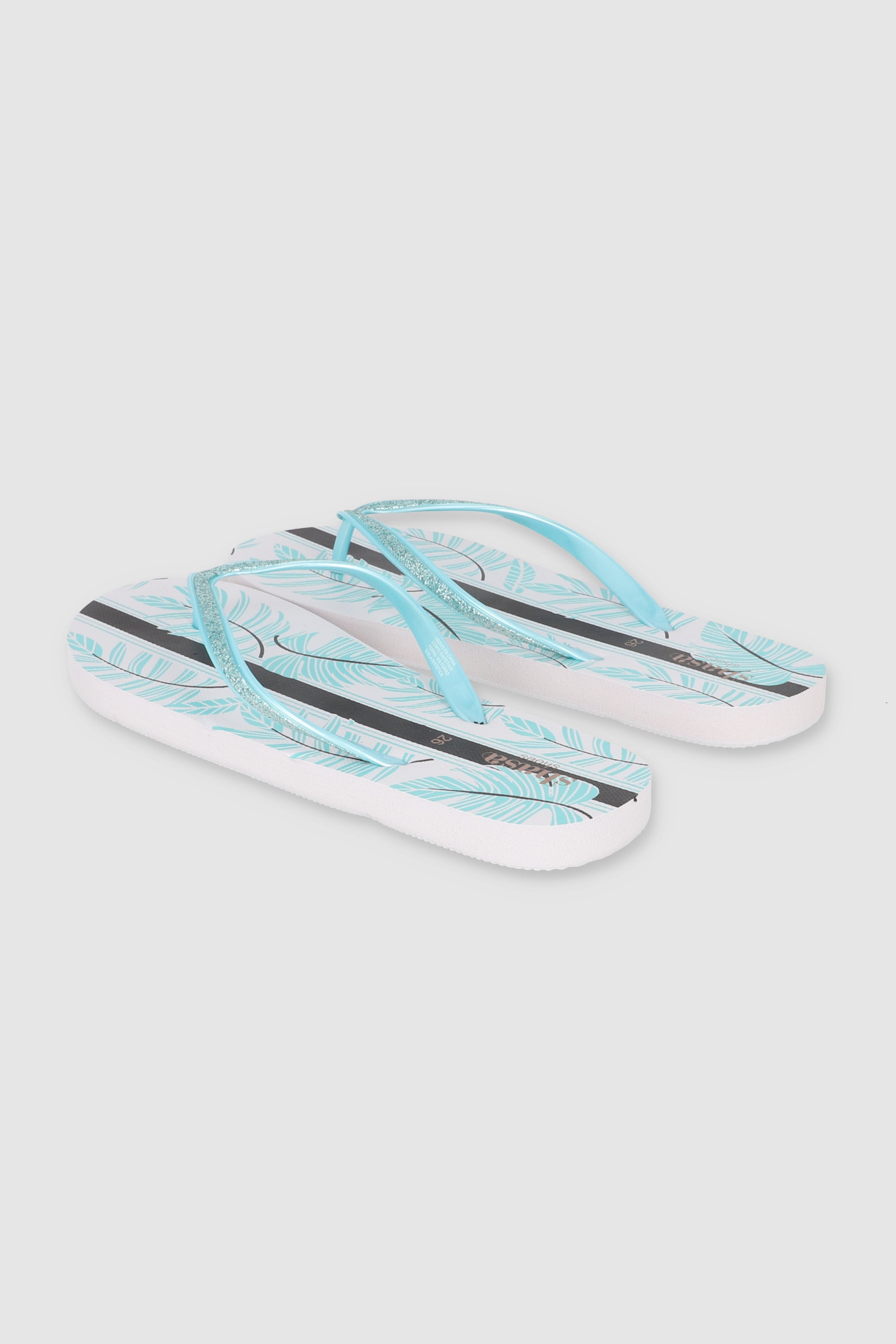 FLIP FLOP LINEA TROPICAL AZUL