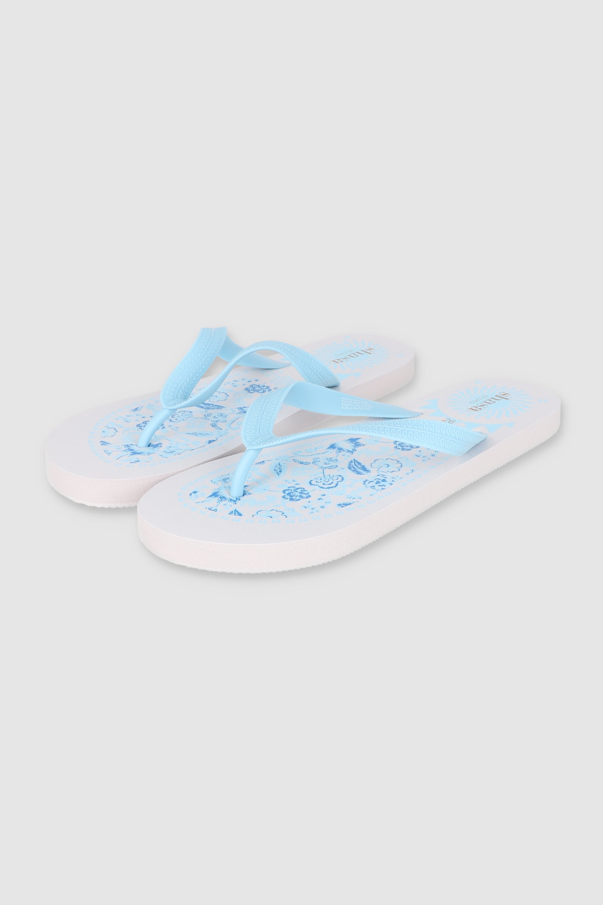 FLIP FLOP PRINTS AZUL