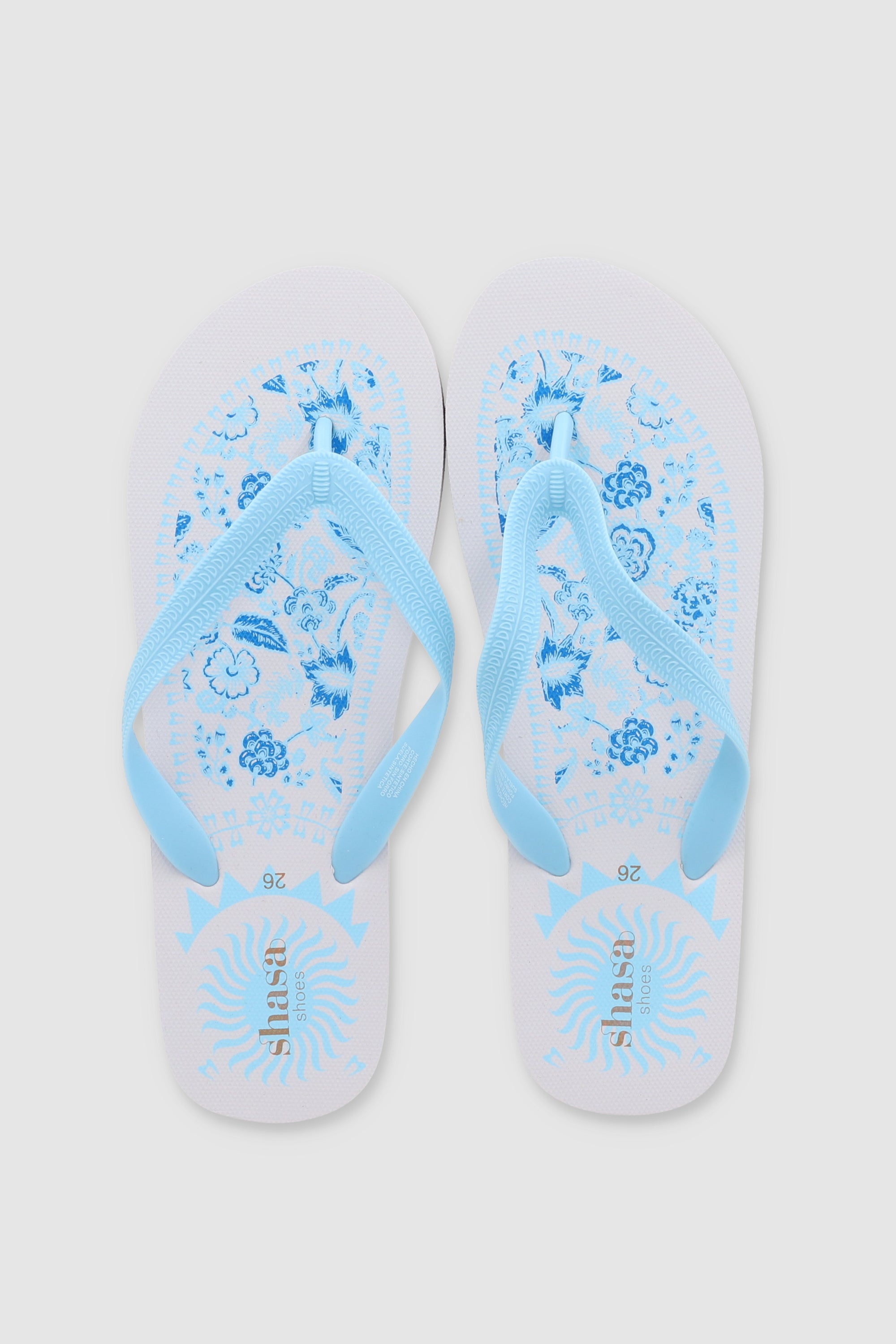 FLIP FLOP PRINTS AZUL